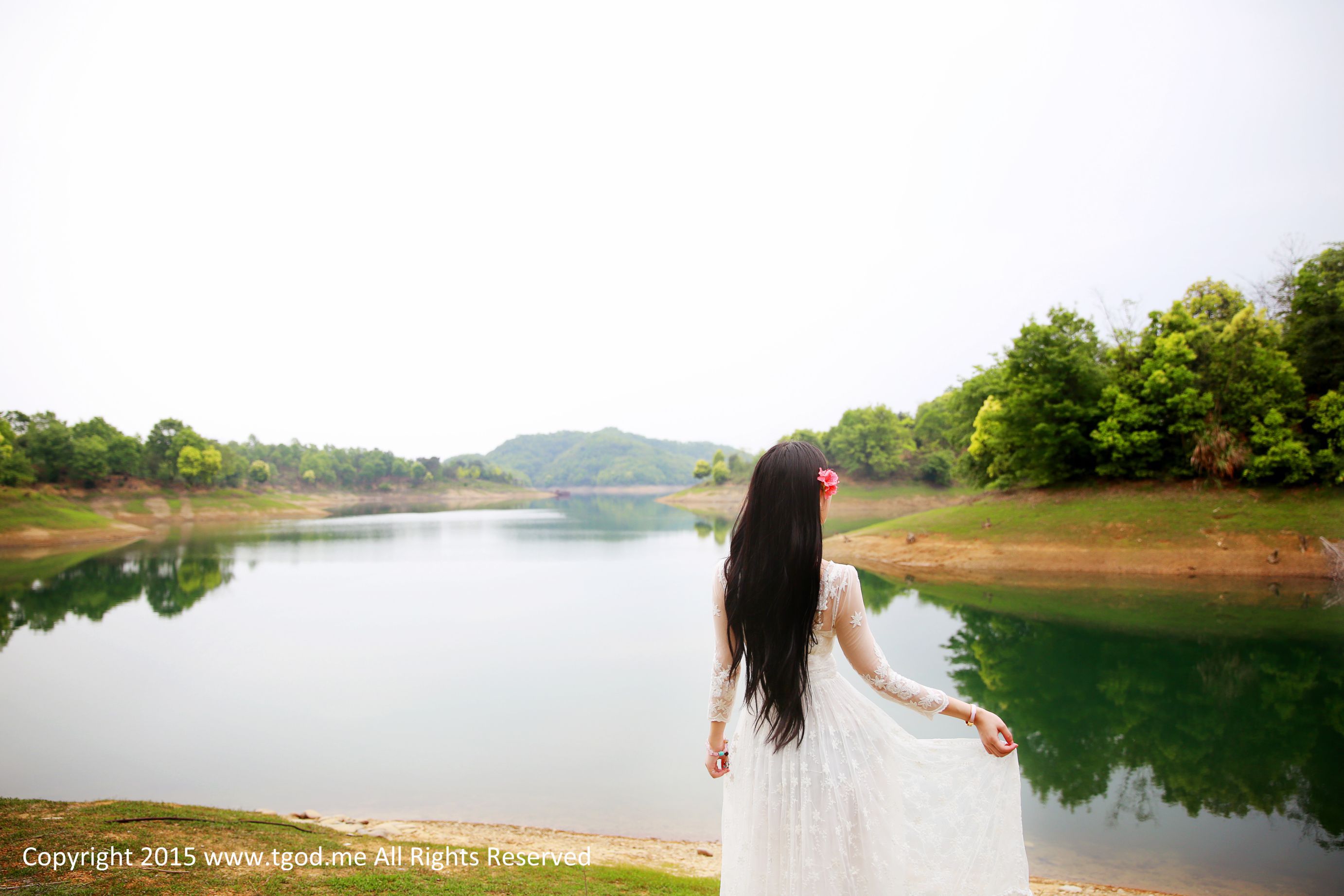 青春女神鲁思羽、夏静 《女神驾到》九江花源谷 [TGOD推女神] 写真集