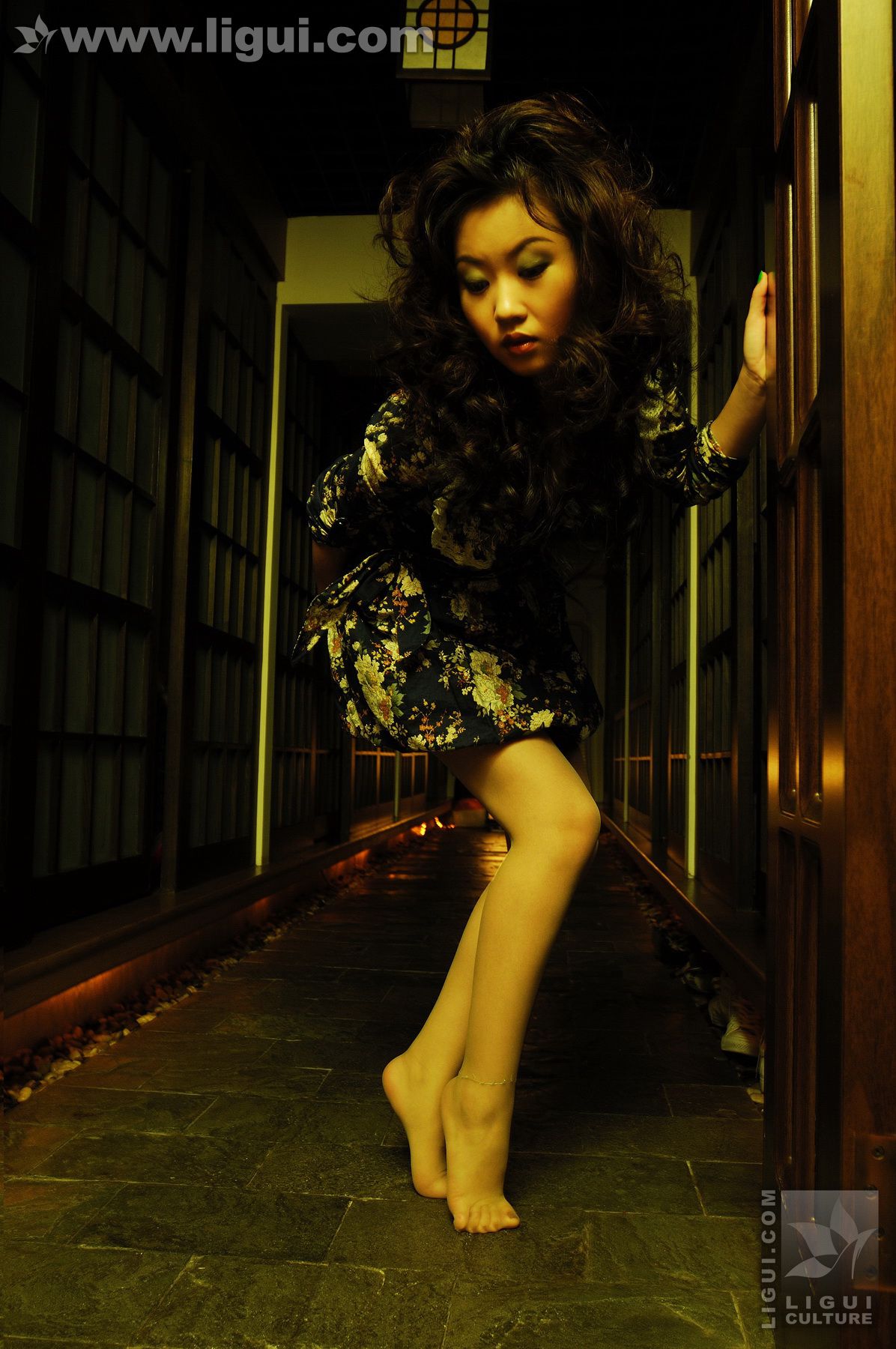 Model 小露露《性感小猫咪》 [丽柜LiGui] 丝足写真图片
