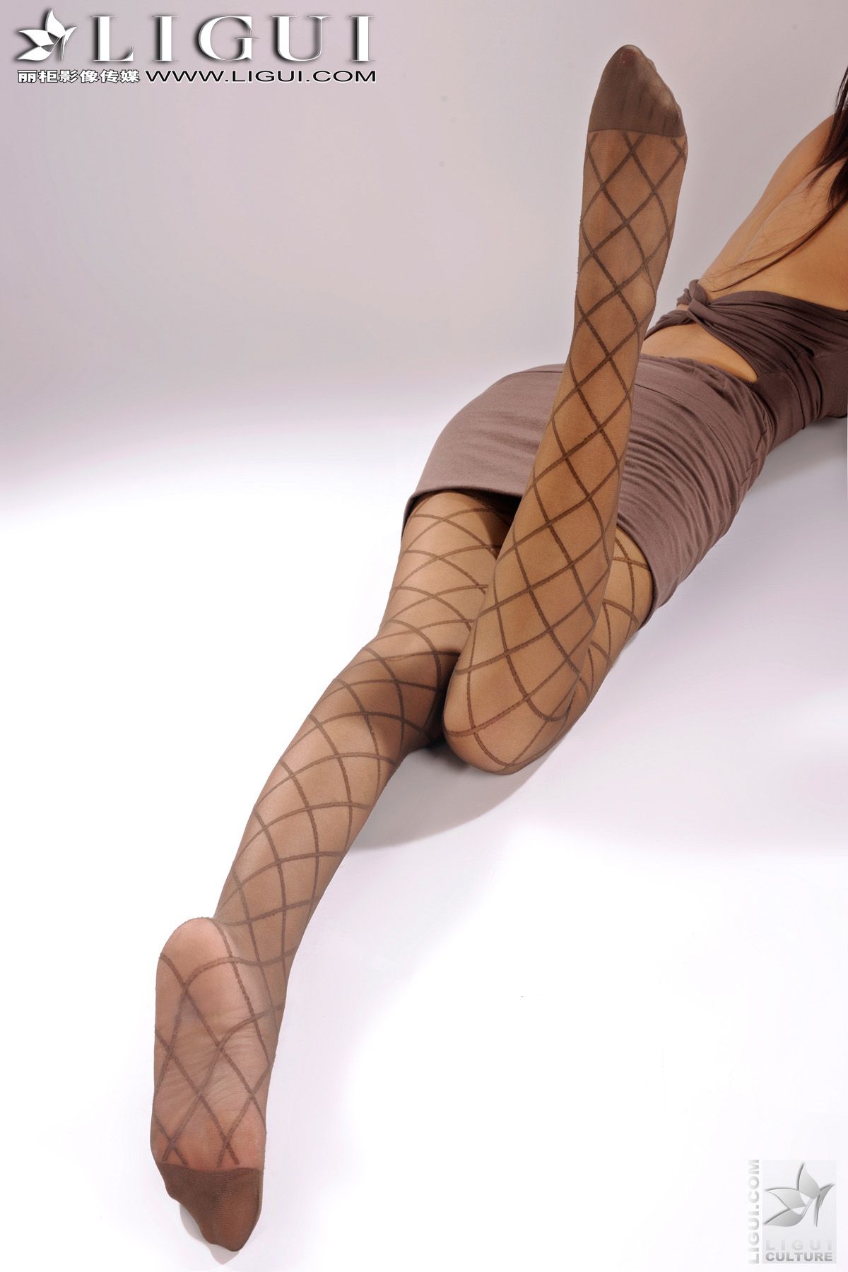 Model 田甜《网丝的诱惑》 [丽柜LiGui] 美腿玉足写真图片