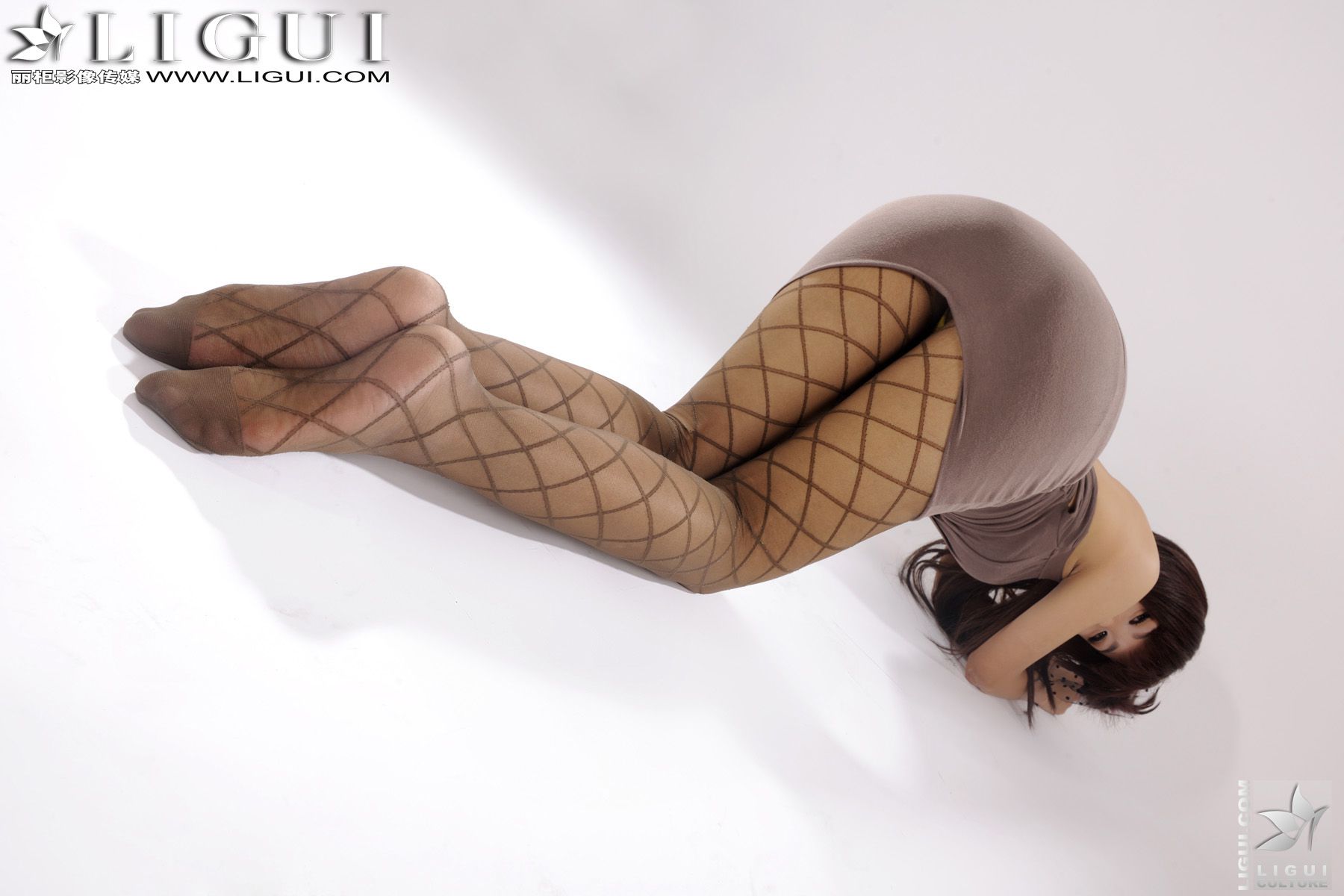 Model 田甜《网丝的诱惑》 [丽柜LiGui] 美腿玉足写真图片