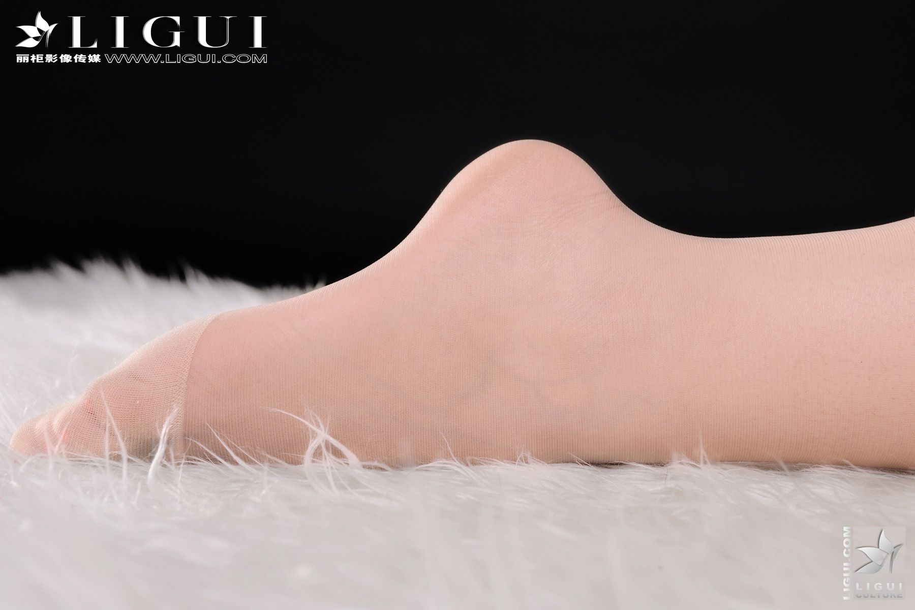 Model 侨侨《肉丝的诱惑》 上下合集 [丽柜LiGui] 美腿玉足写真图片