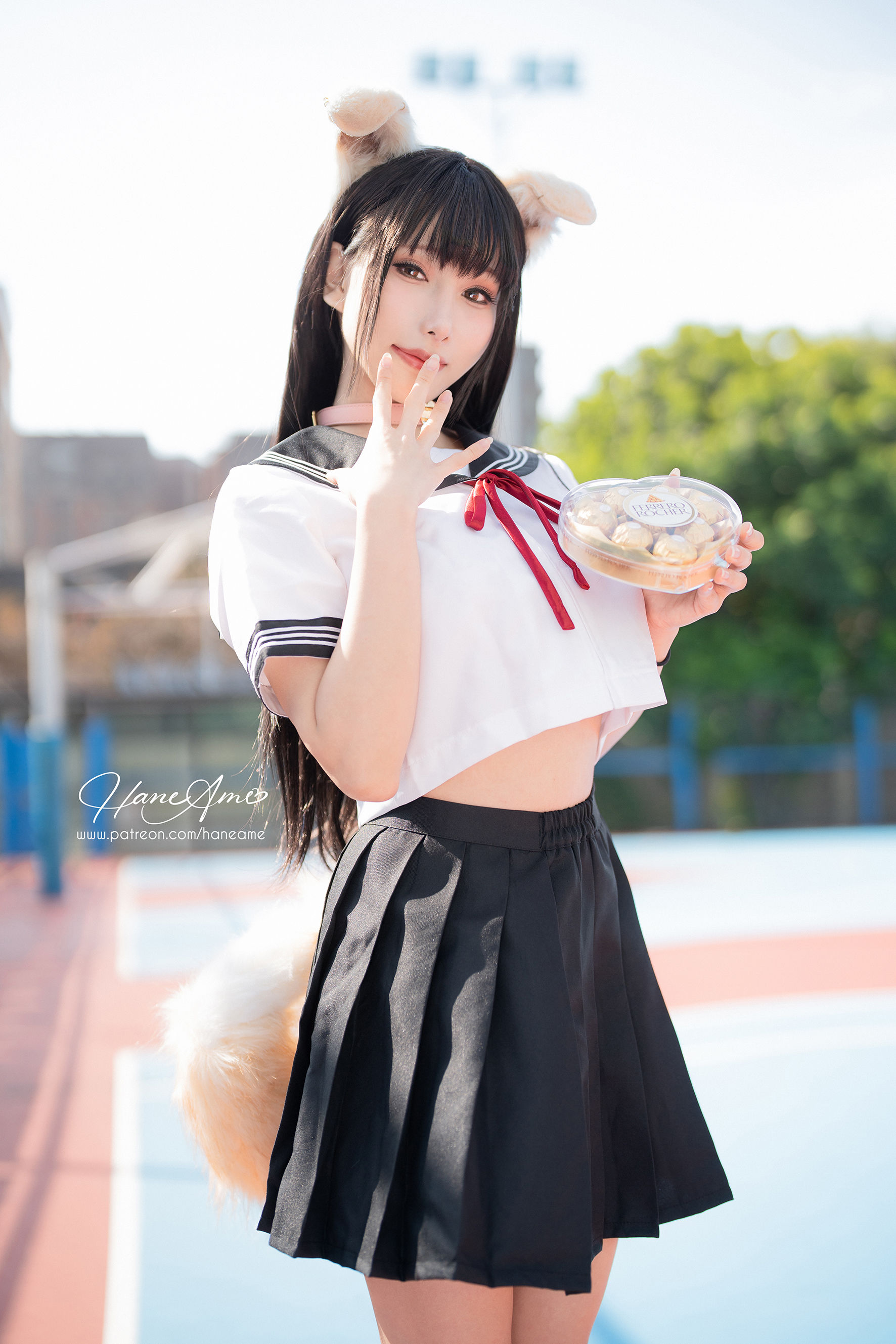 Hane 雨波写真 - Original Shiba JK 柴犬學妹