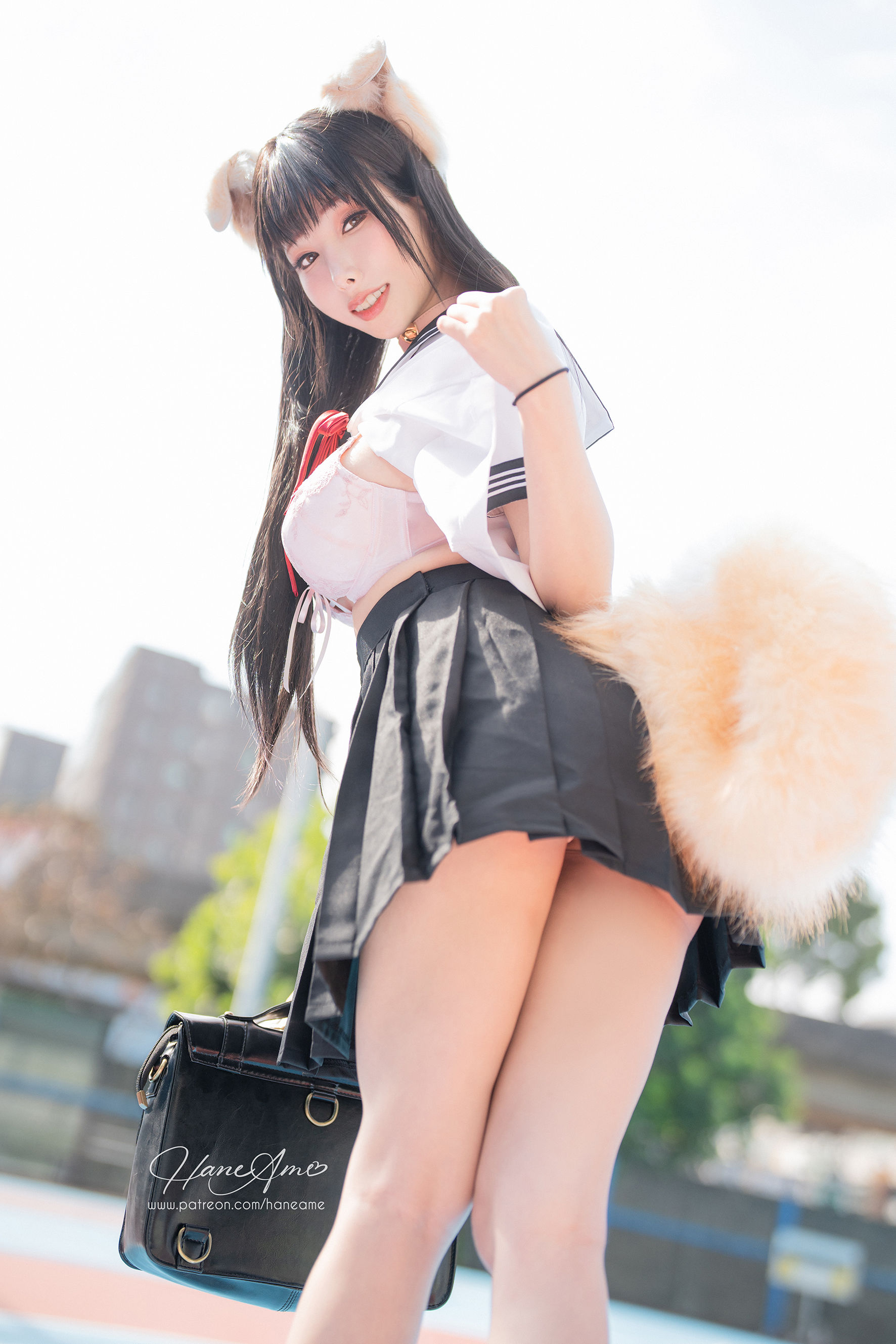 Hane 雨波写真 - Original Shiba JK 柴犬學妹