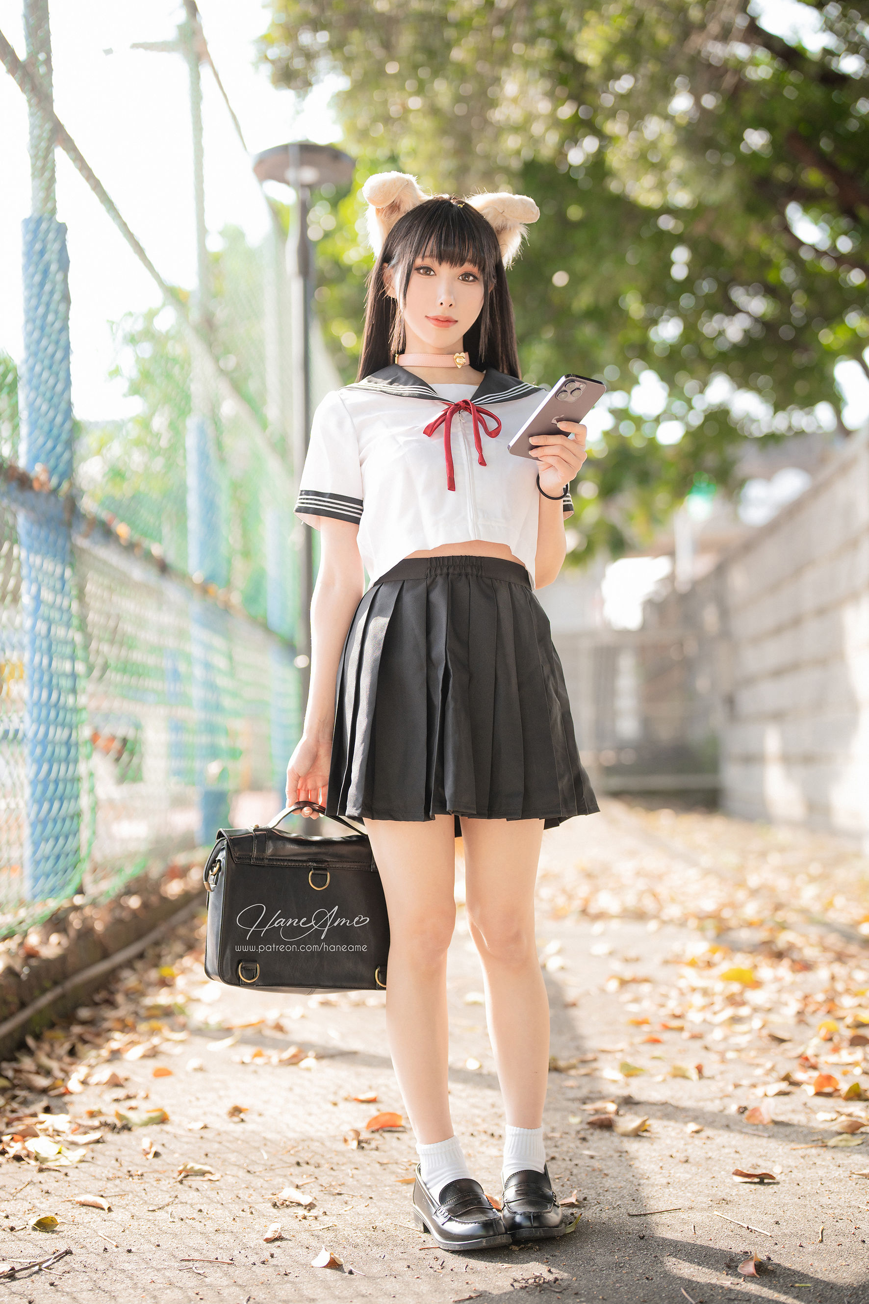 Hane 雨波写真 - Original Shiba JK 柴犬學妹