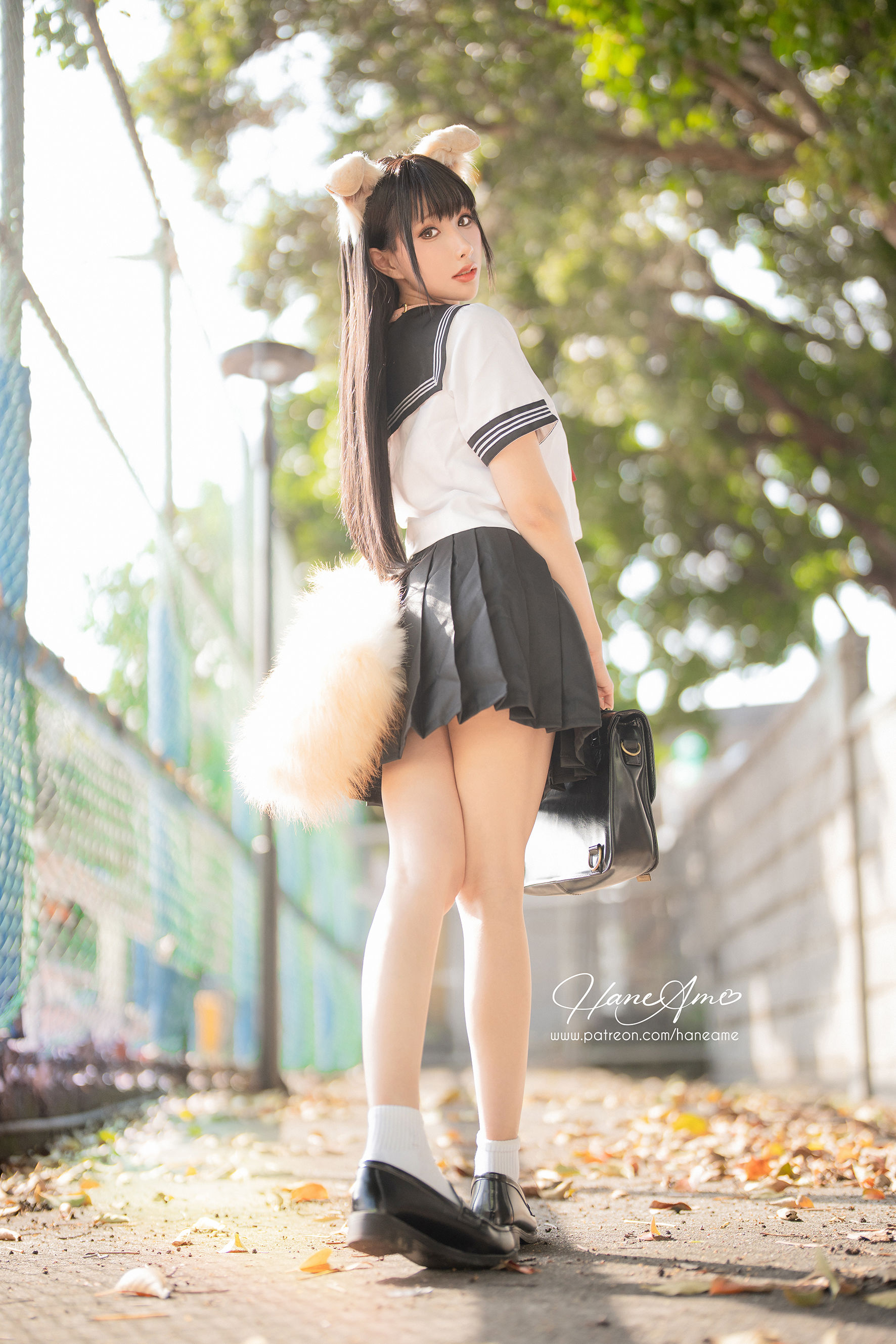 Hane 雨波写真 - Original Shiba JK 柴犬學妹