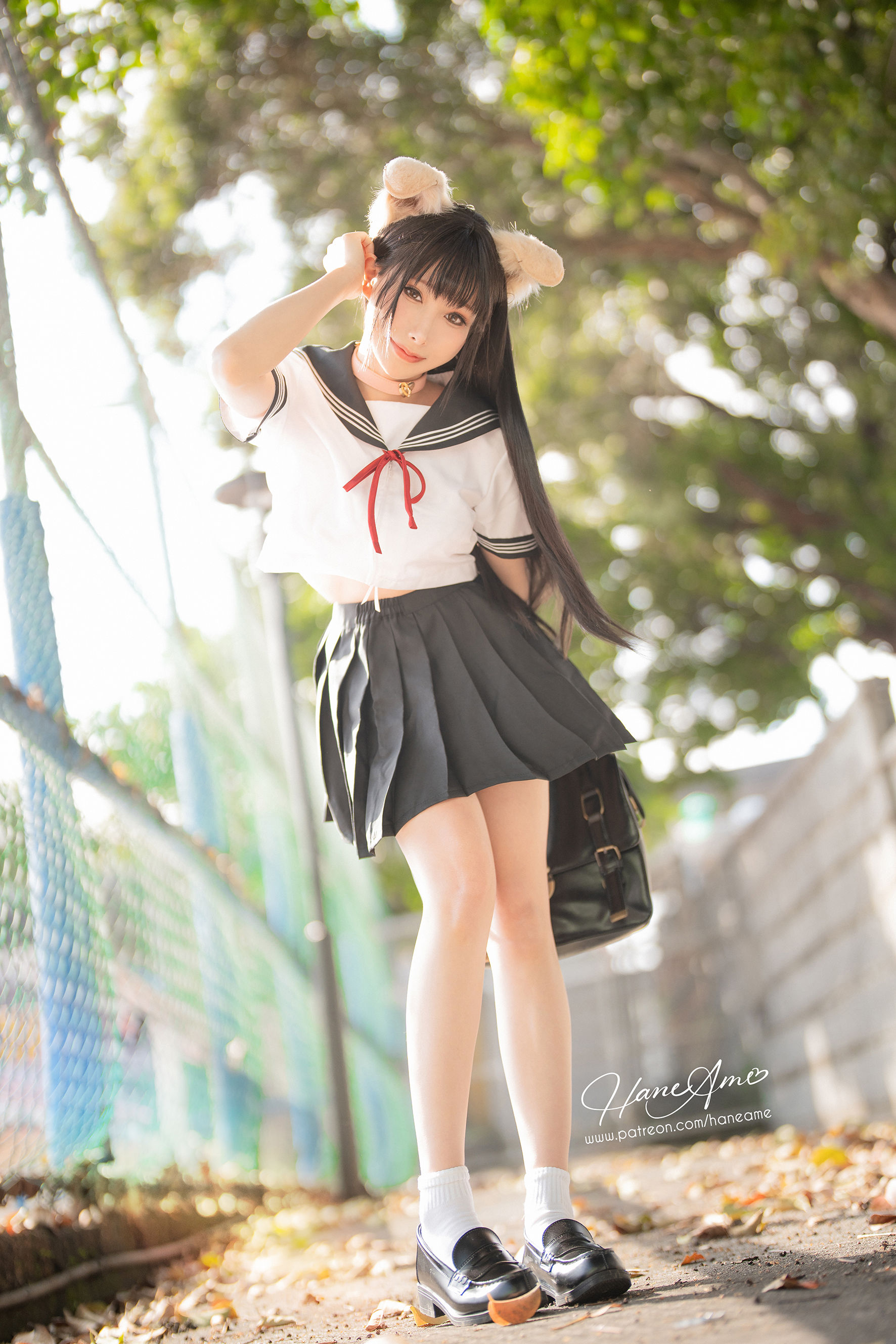 Hane 雨波写真 - Original Shiba JK 柴犬學妹
