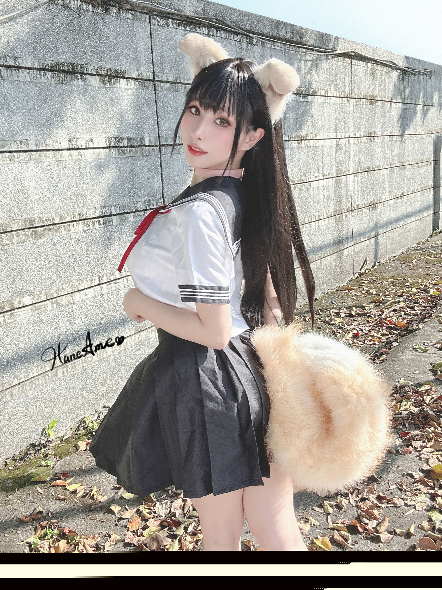 Hane 雨波写真 - Original Shiba JK 柴犬學妹