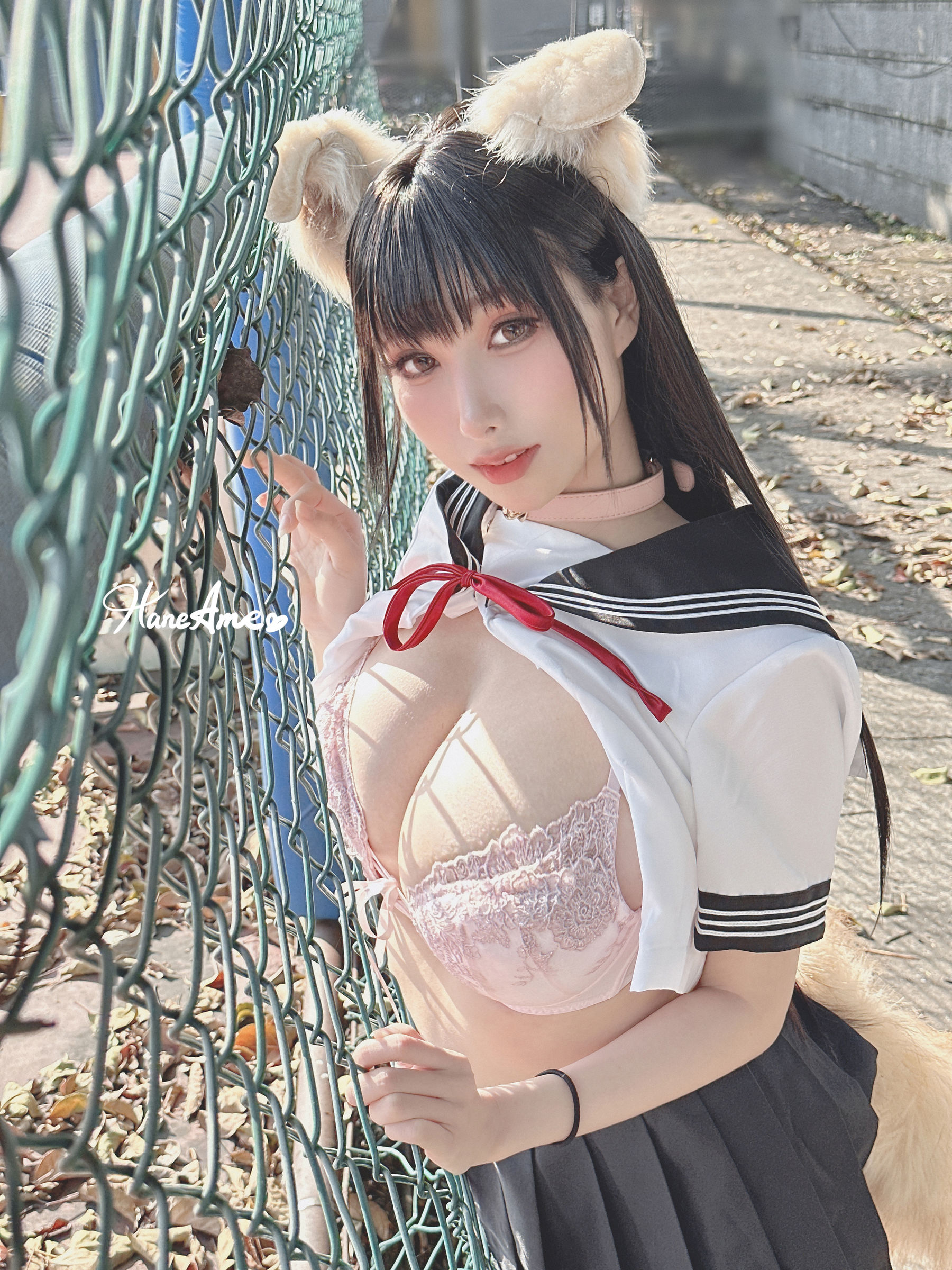 Hane 雨波写真 - Original Shiba JK 柴犬學妹
