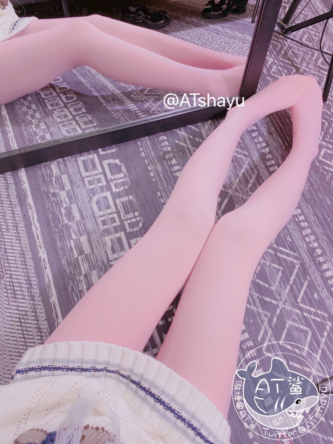 AT鲨 粉色