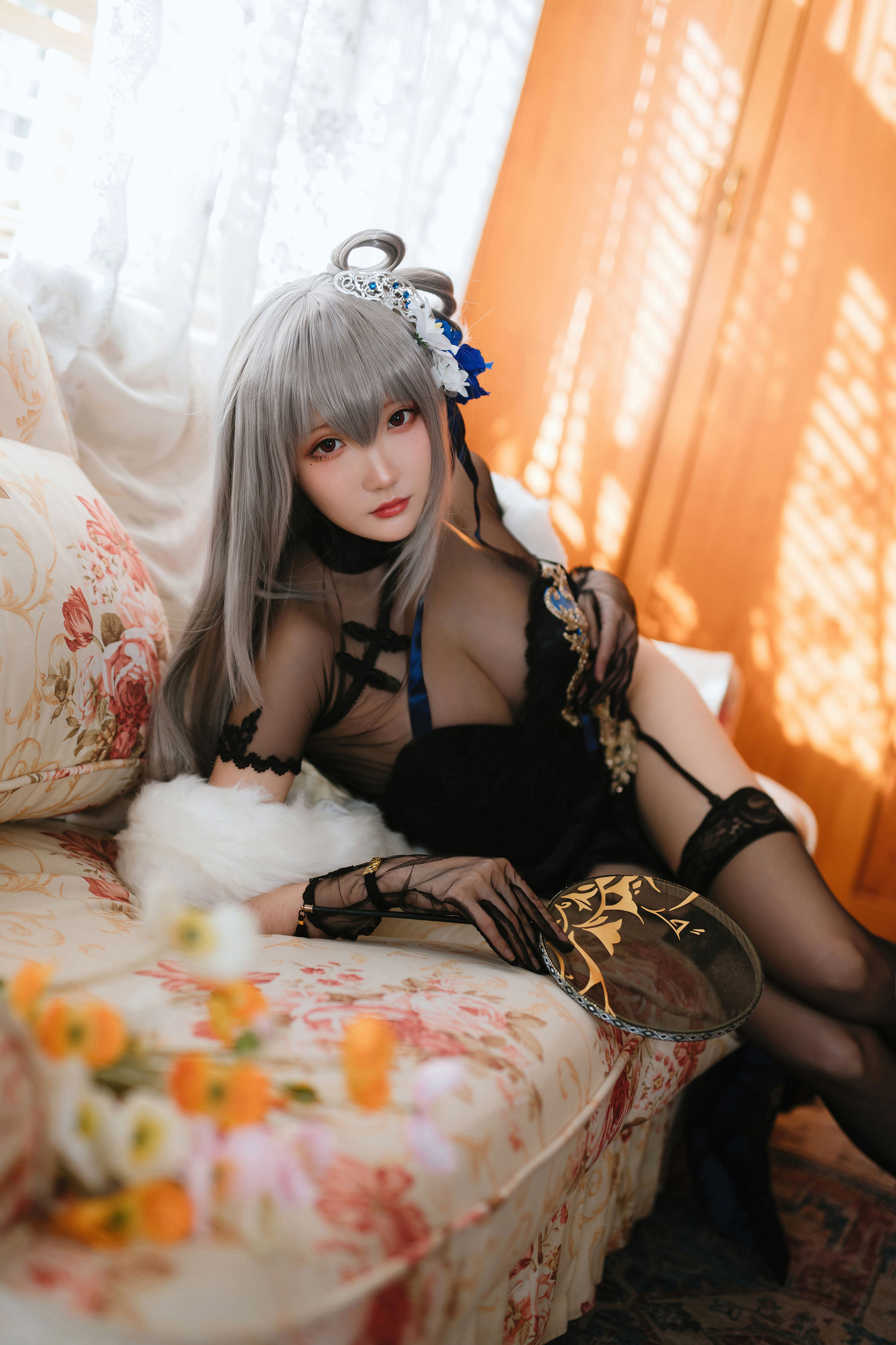 Coser瓜希酱福利 碧蓝航线 路易九世旗袍