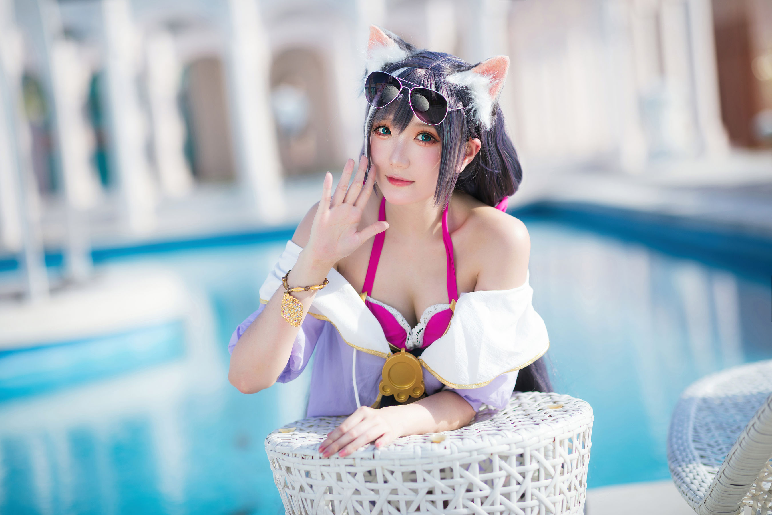 Coser瓜希酱福利 公主连结 凯露夏日 Kyaru
