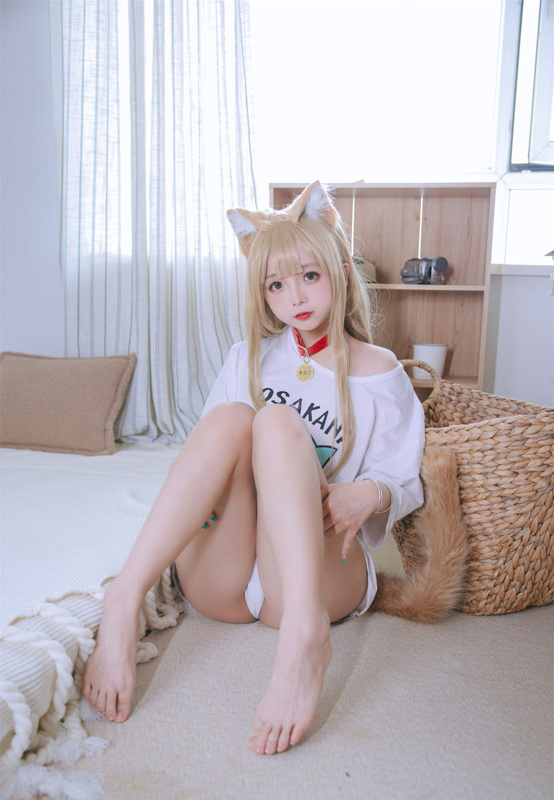 Cosplay日奈娇 黄豆粉