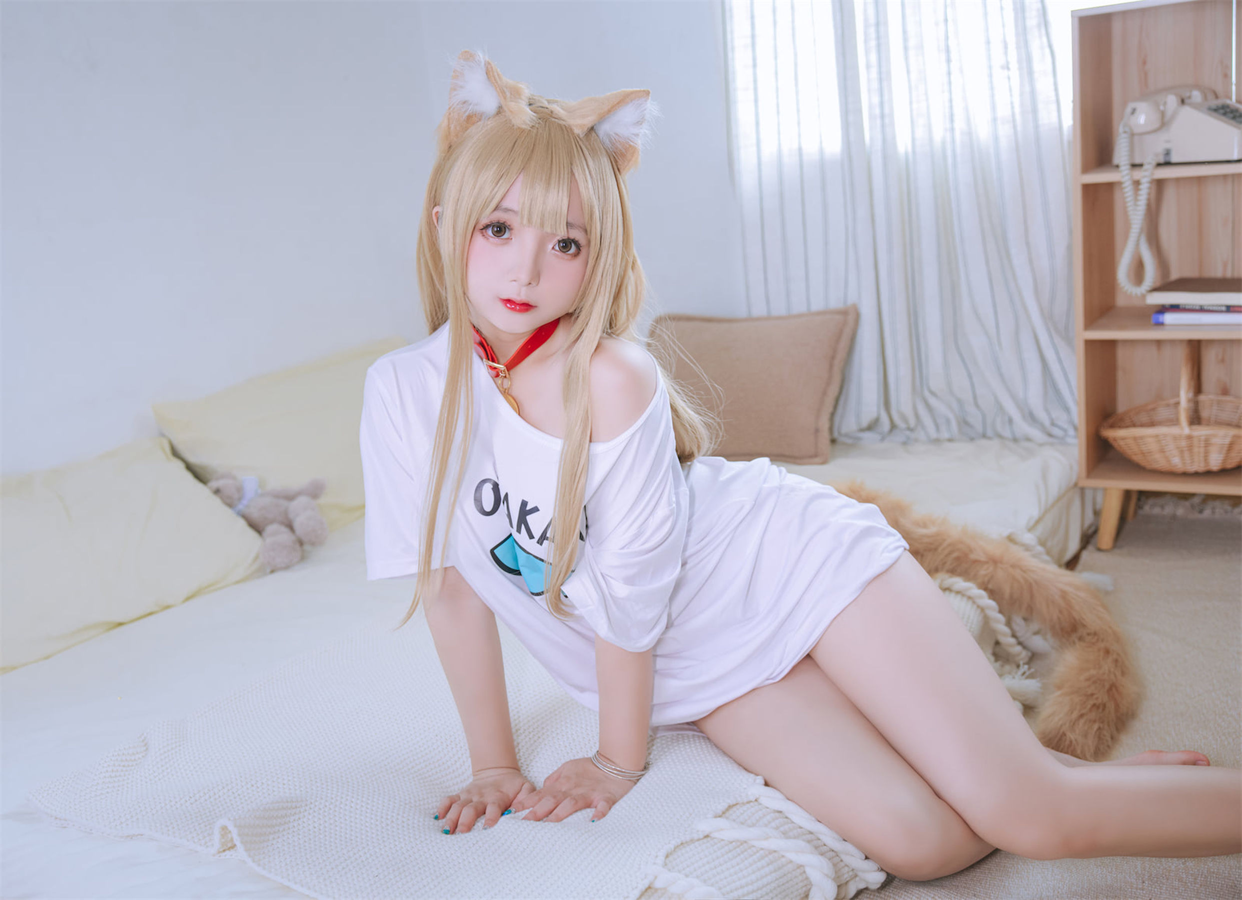 Cosplay日奈娇 黄豆粉