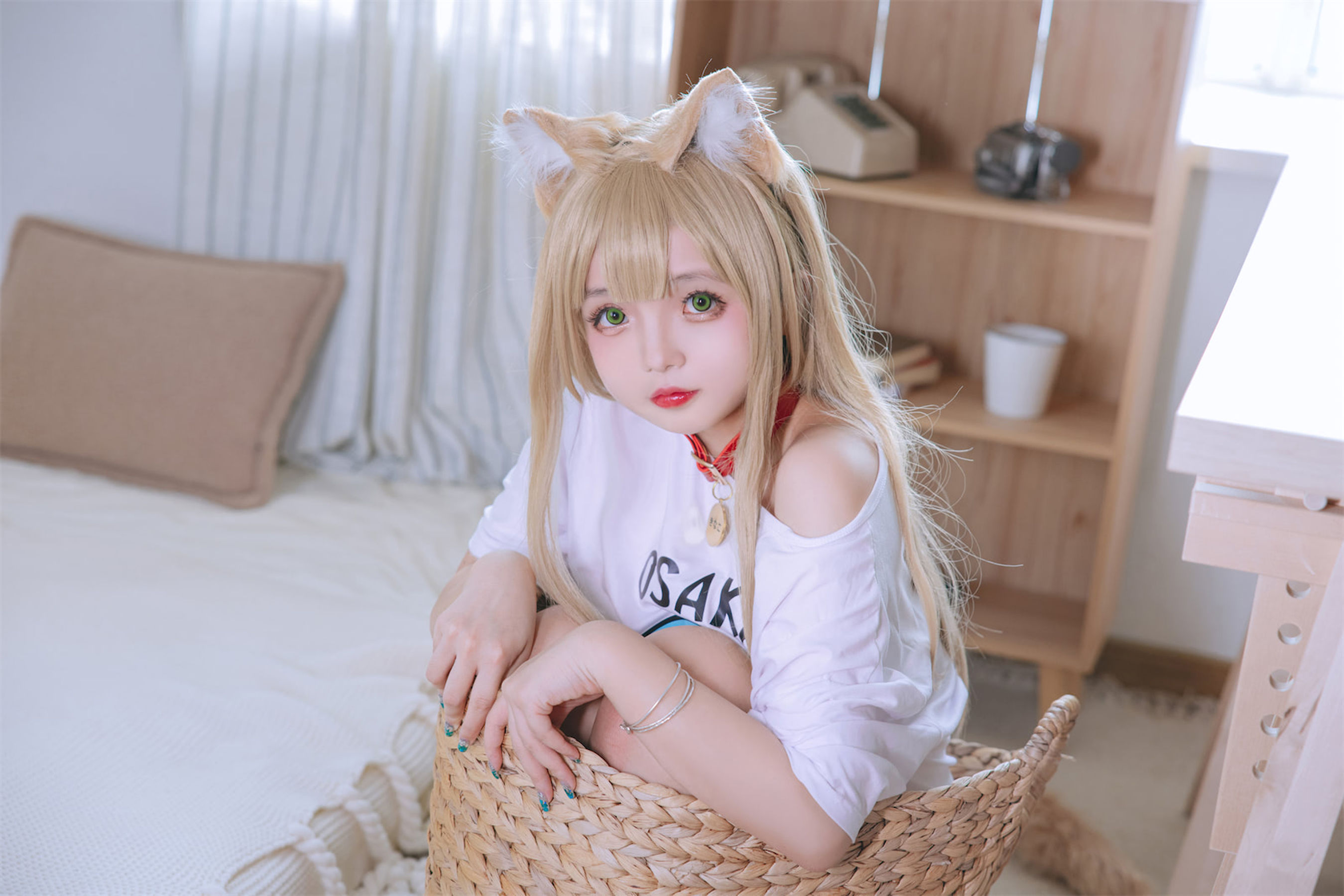 Cosplay日奈娇 黄豆粉