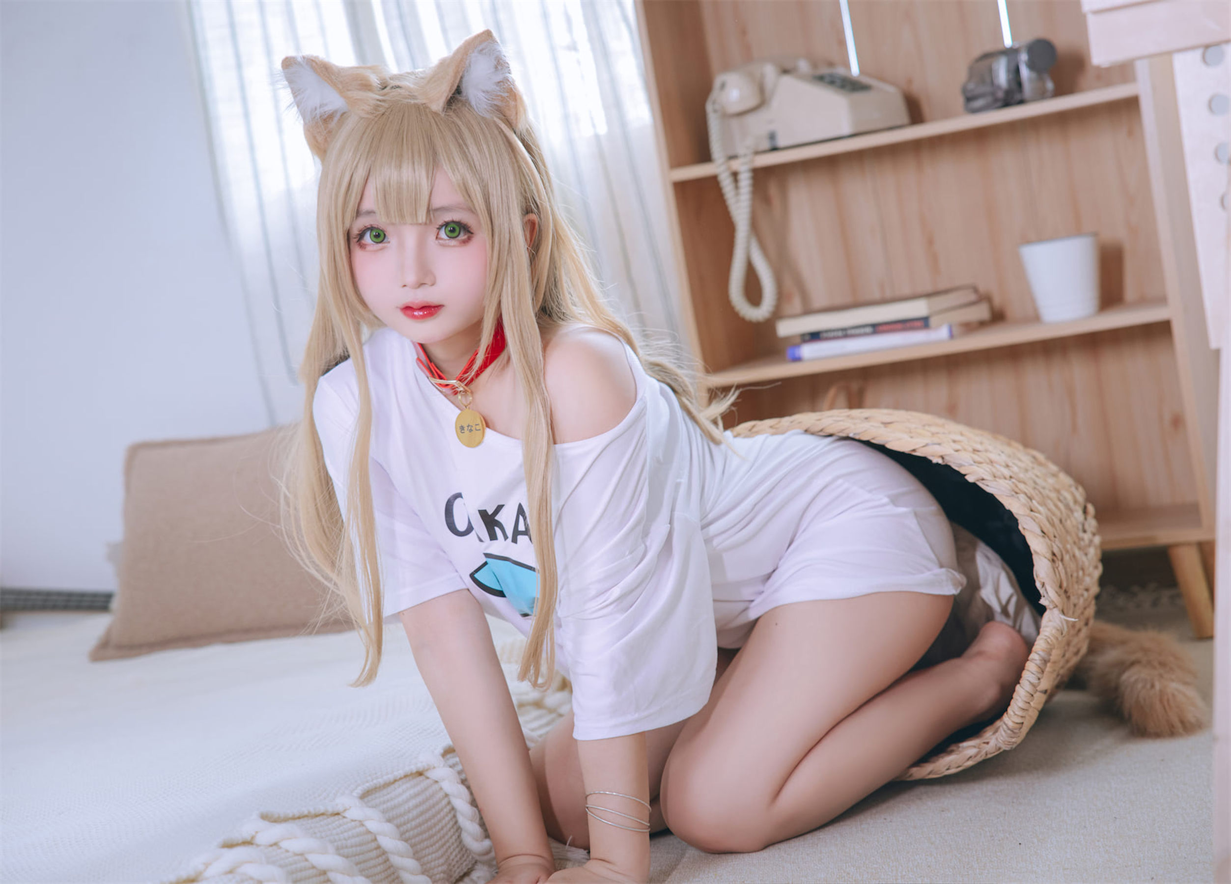 Cosplay日奈娇 黄豆粉
