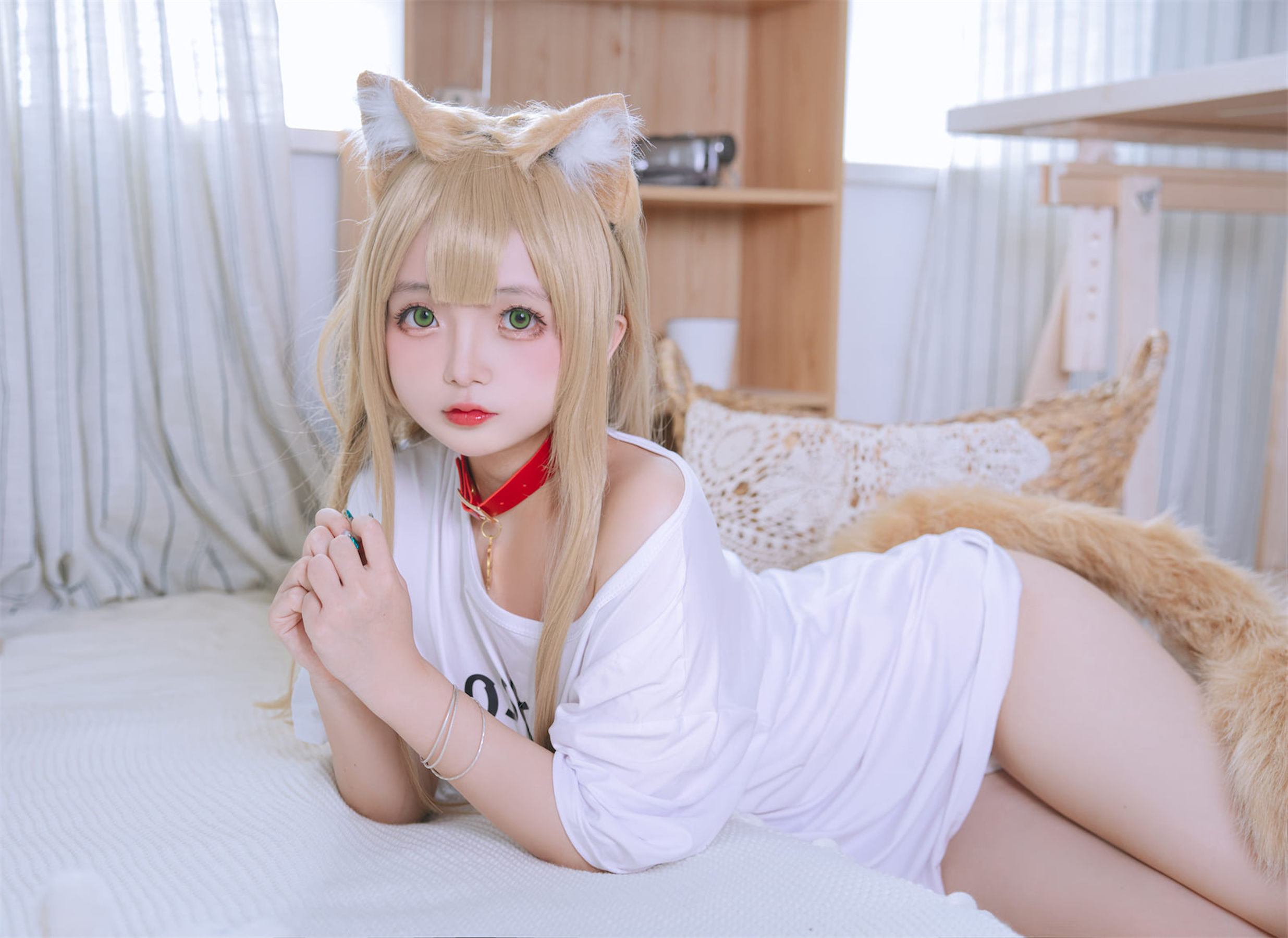 Cosplay日奈娇 黄豆粉