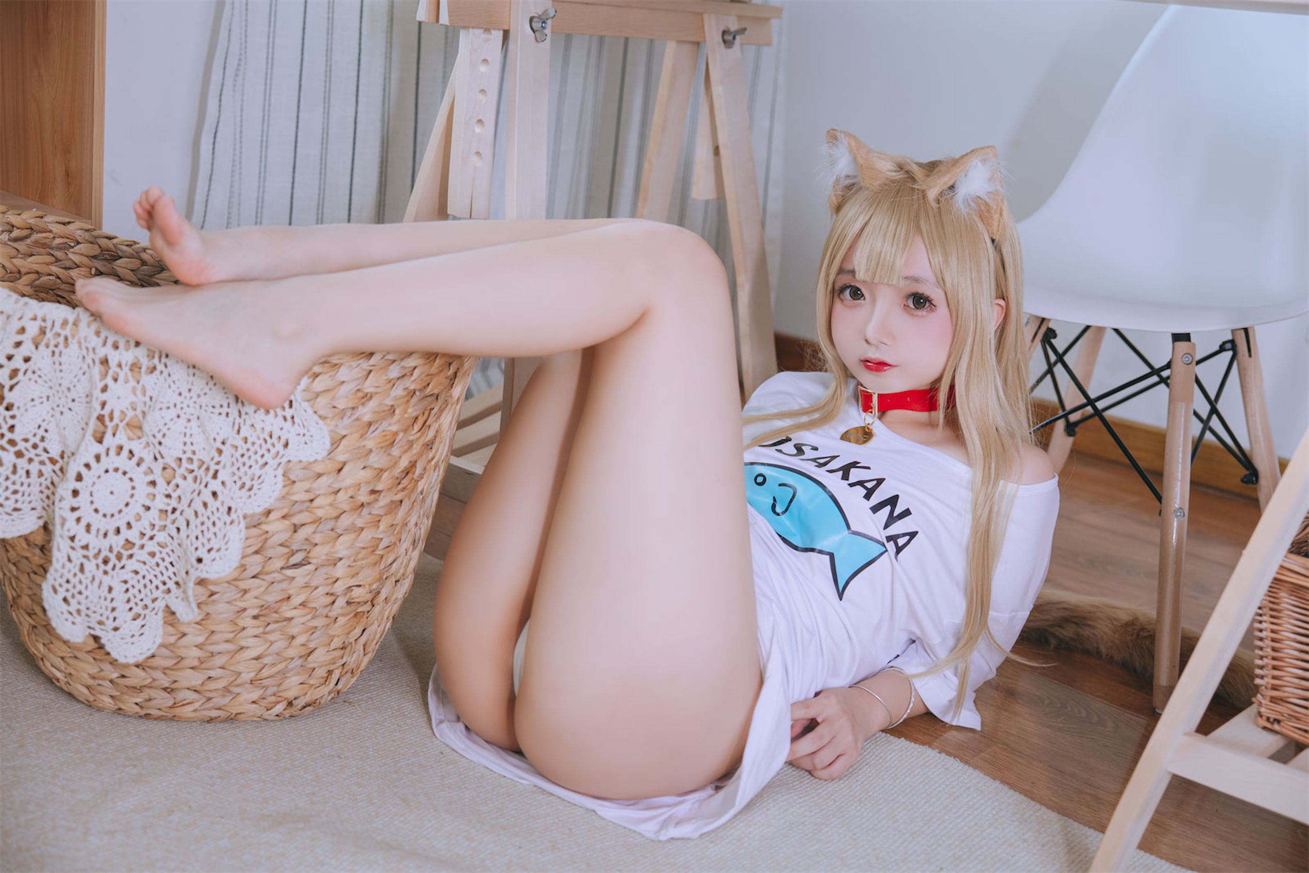 Cosplay日奈娇 黄豆粉
