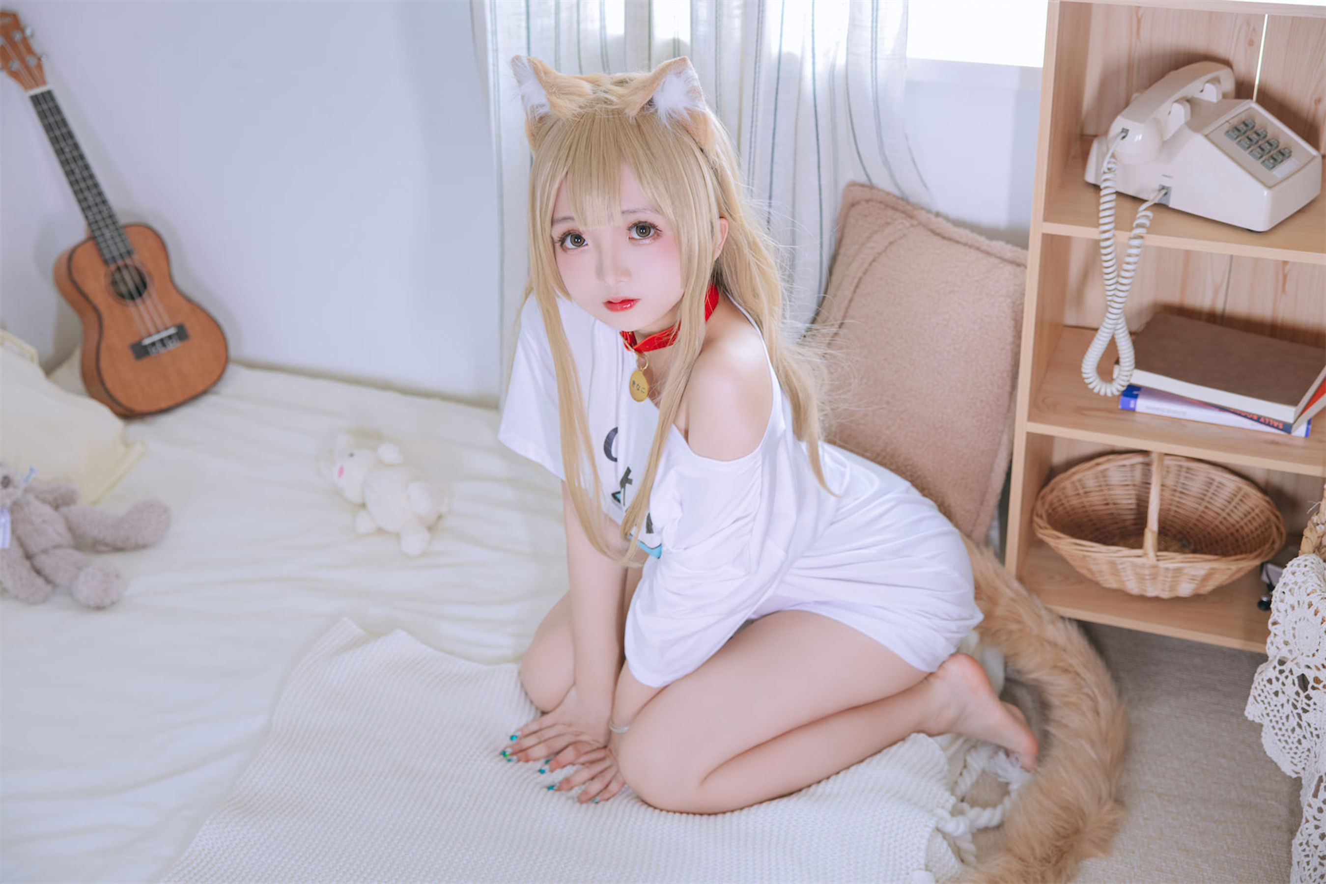 Cosplay日奈娇 黄豆粉