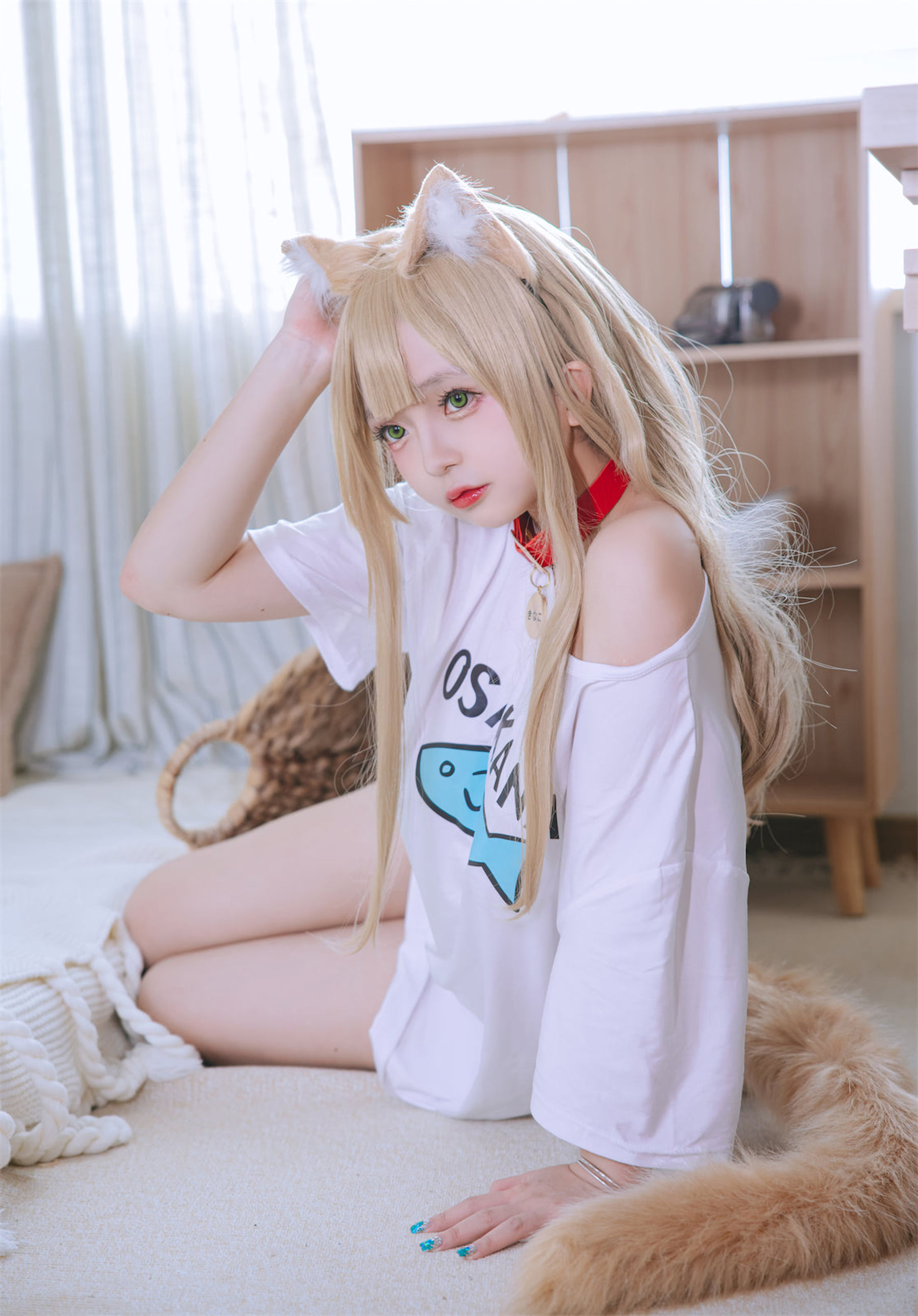 Cosplay日奈娇 黄豆粉