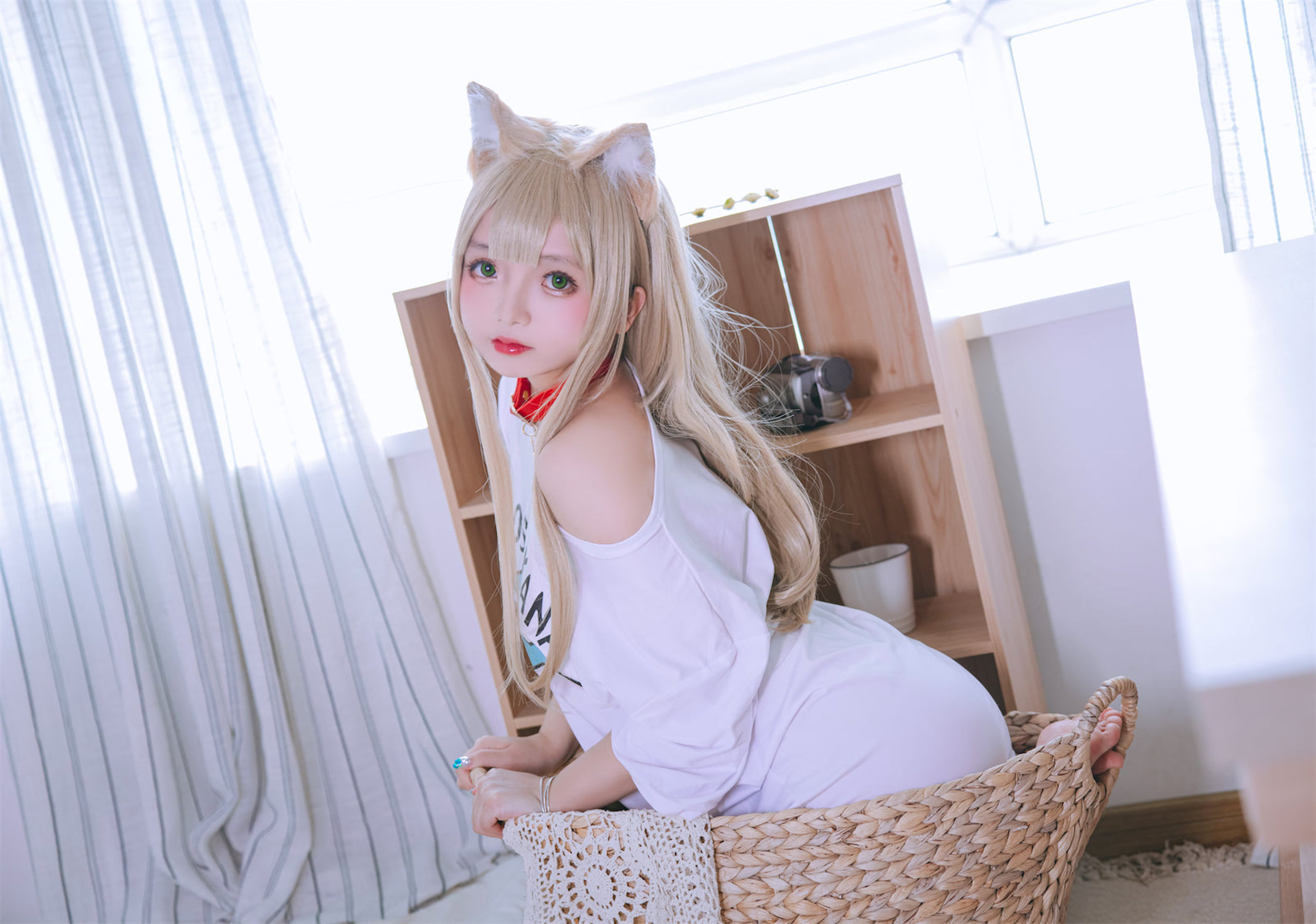 Cosplay日奈娇 黄豆粉