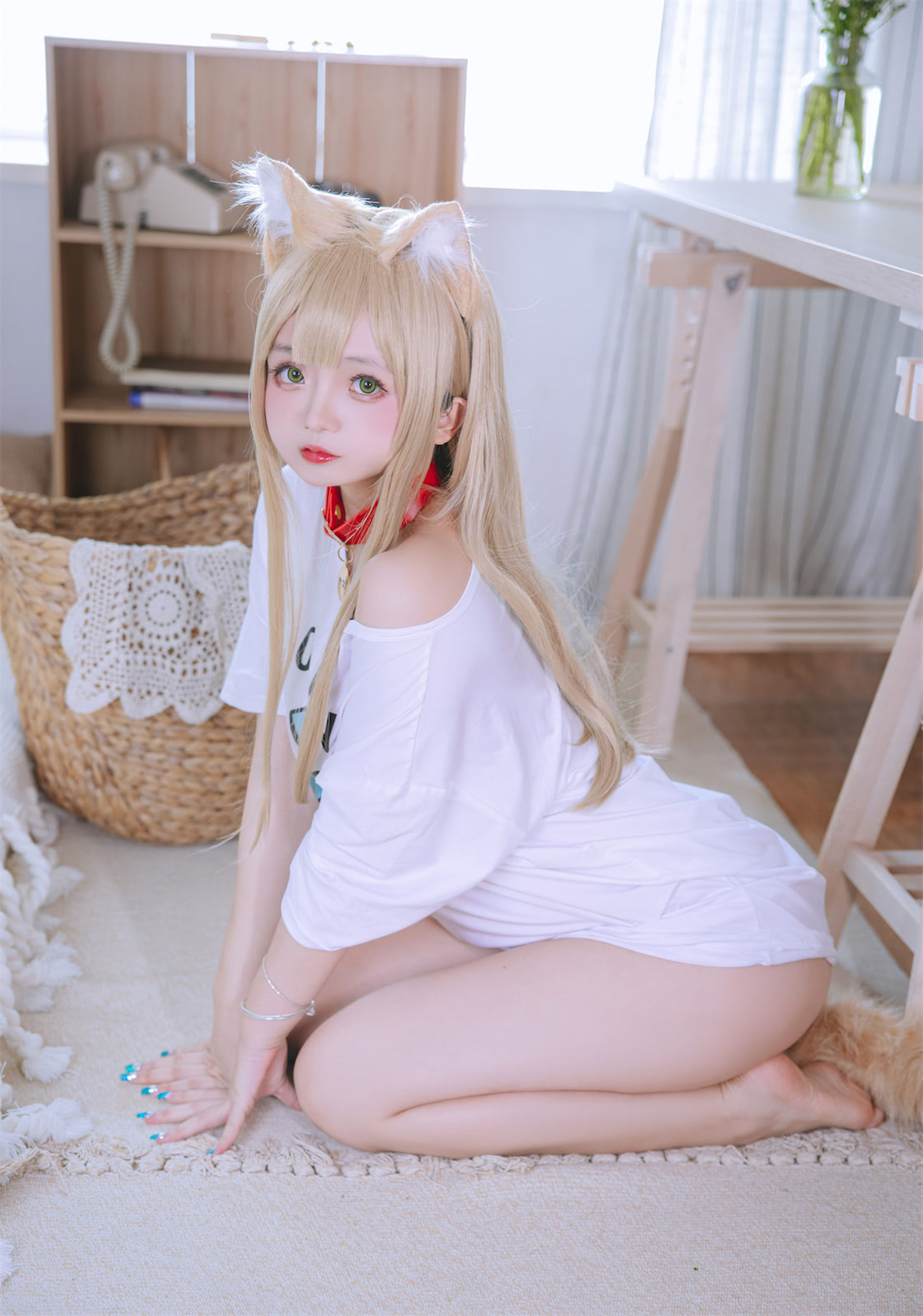 Cosplay日奈娇 黄豆粉