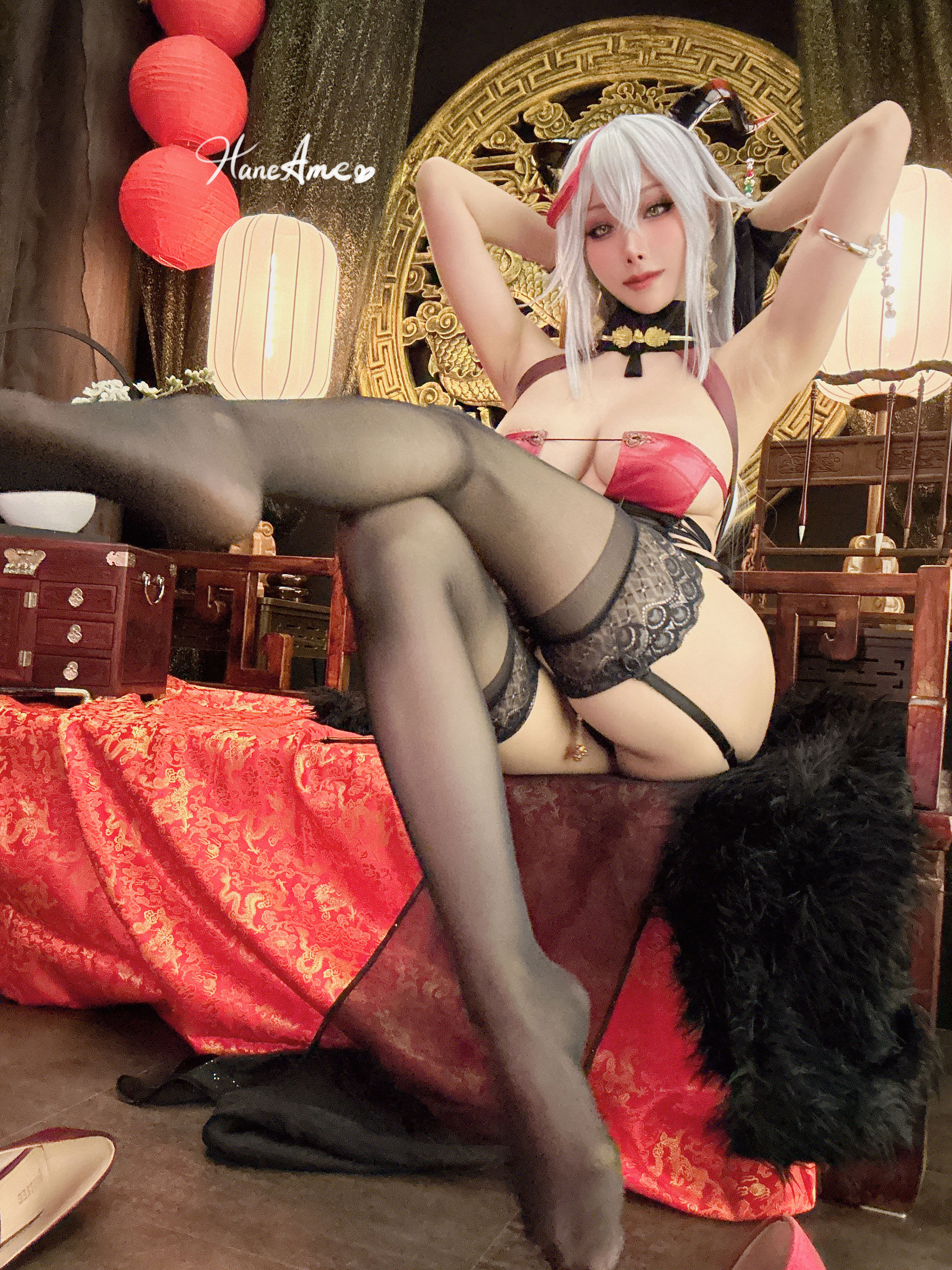 Hane 雨波写真 - AzurLane Agir Chipao 埃吉爾旗袍