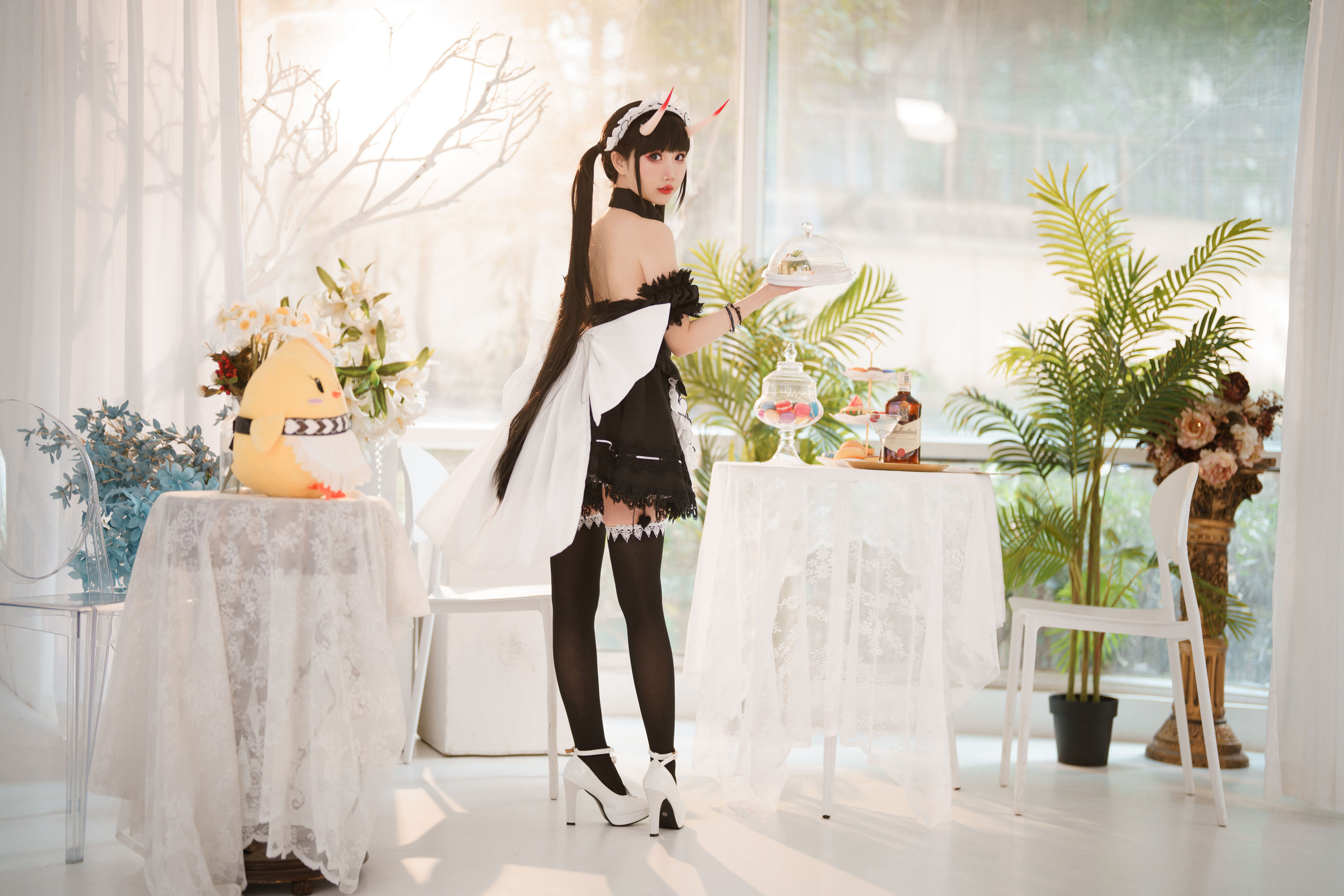 可爱人气Coser面饼仙儿 能代女仆