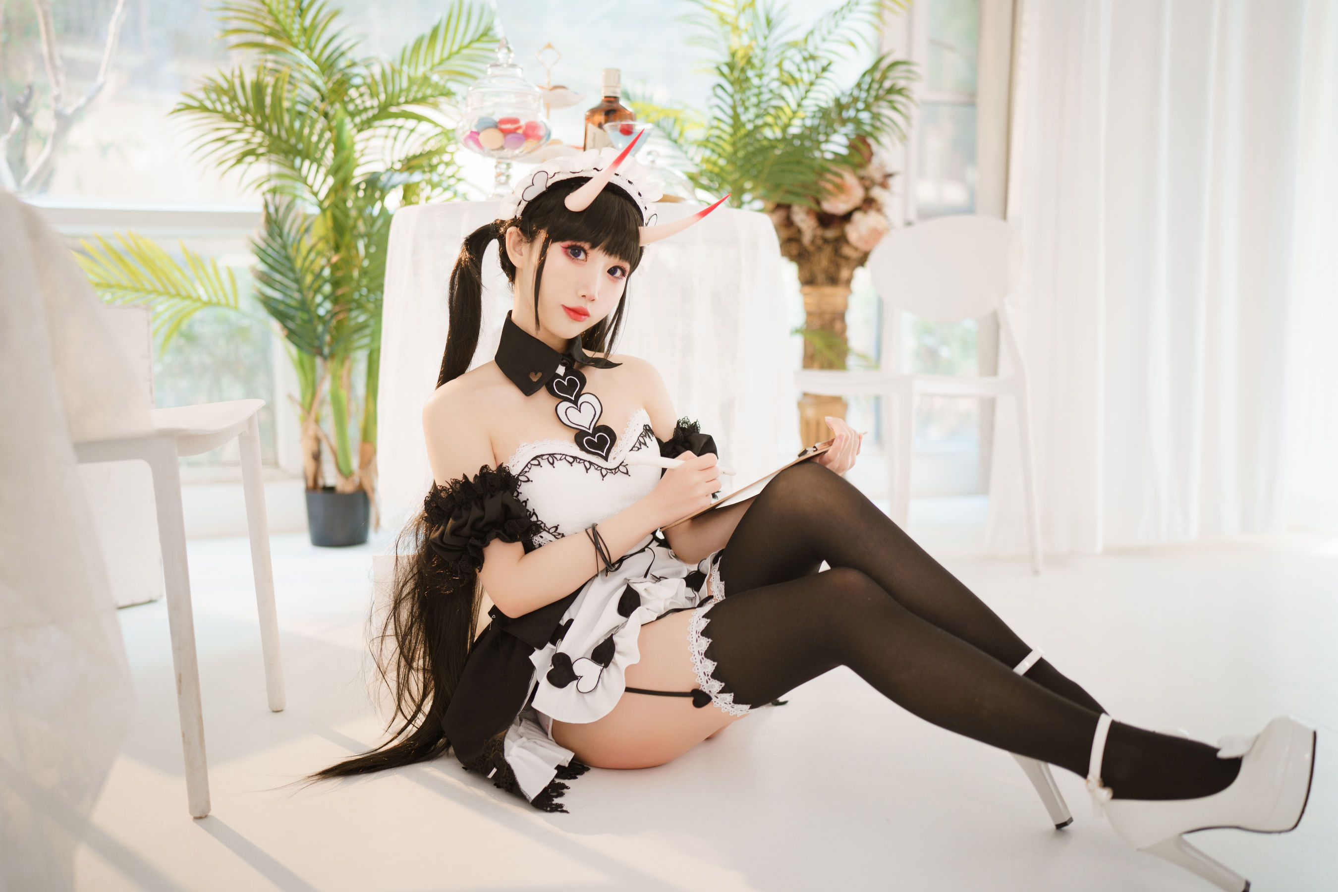 可爱人气Coser面饼仙儿 能代女仆