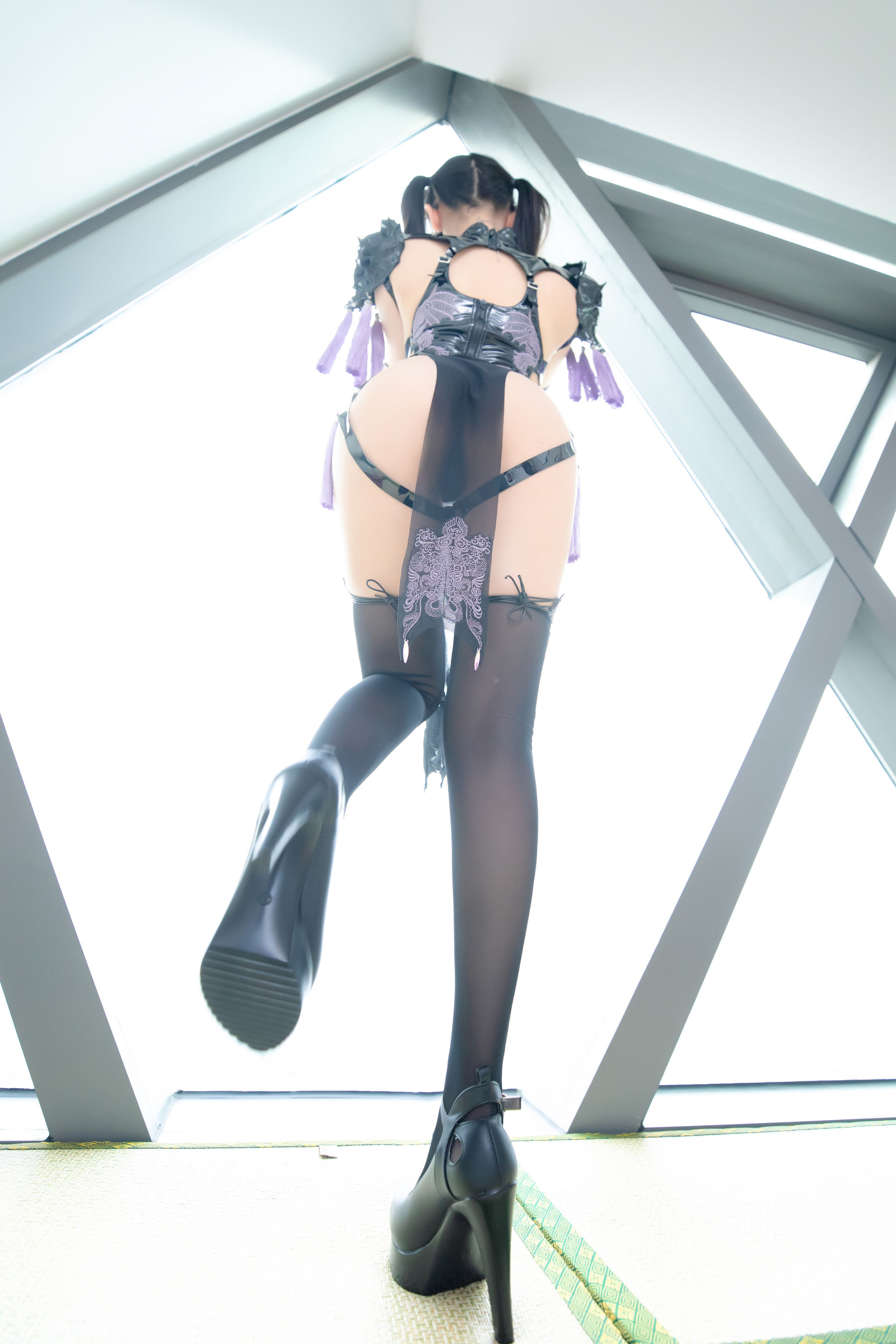 萝莉神楽板真冬之旗袍猫女