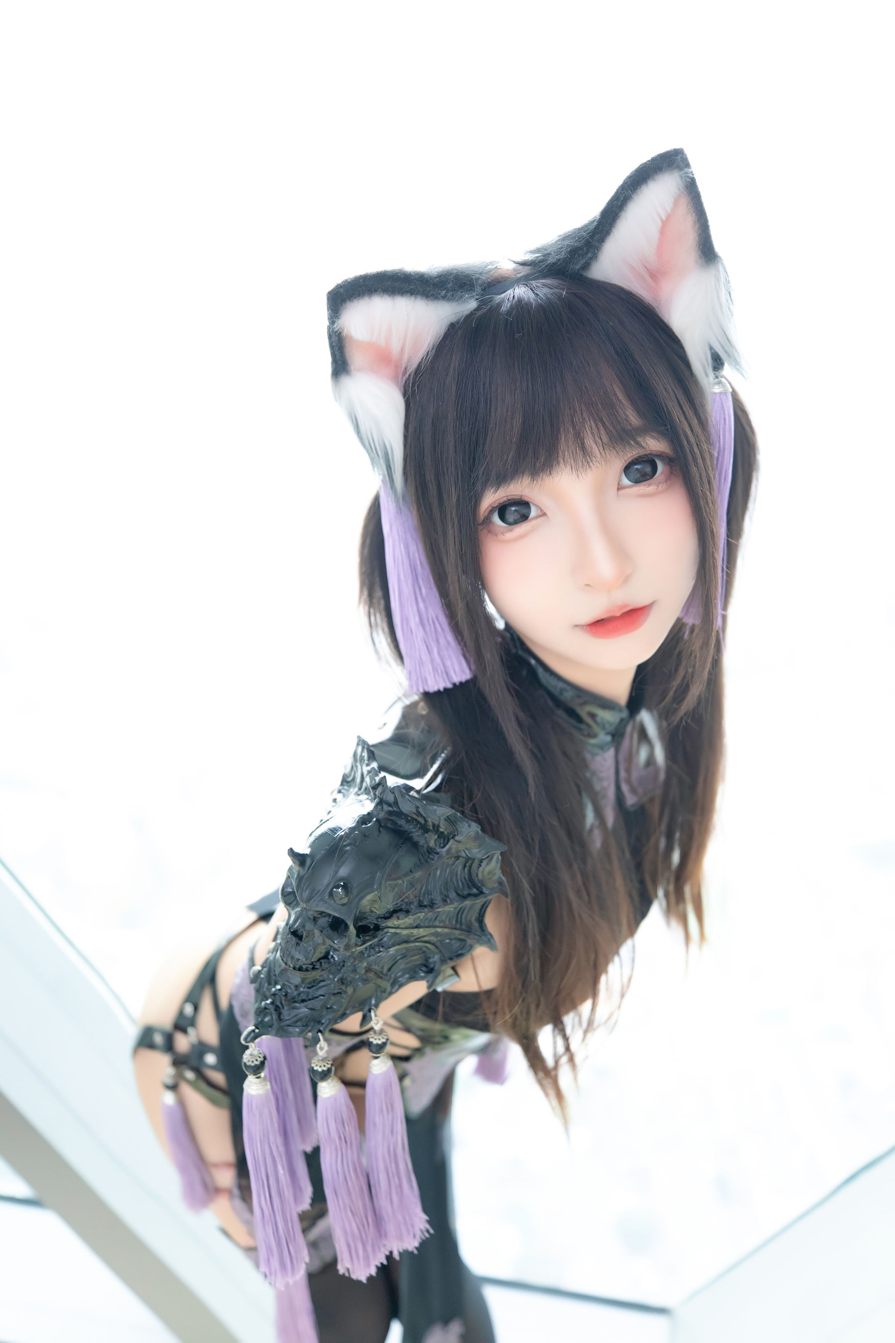 萝莉神楽板真冬之旗袍猫女
