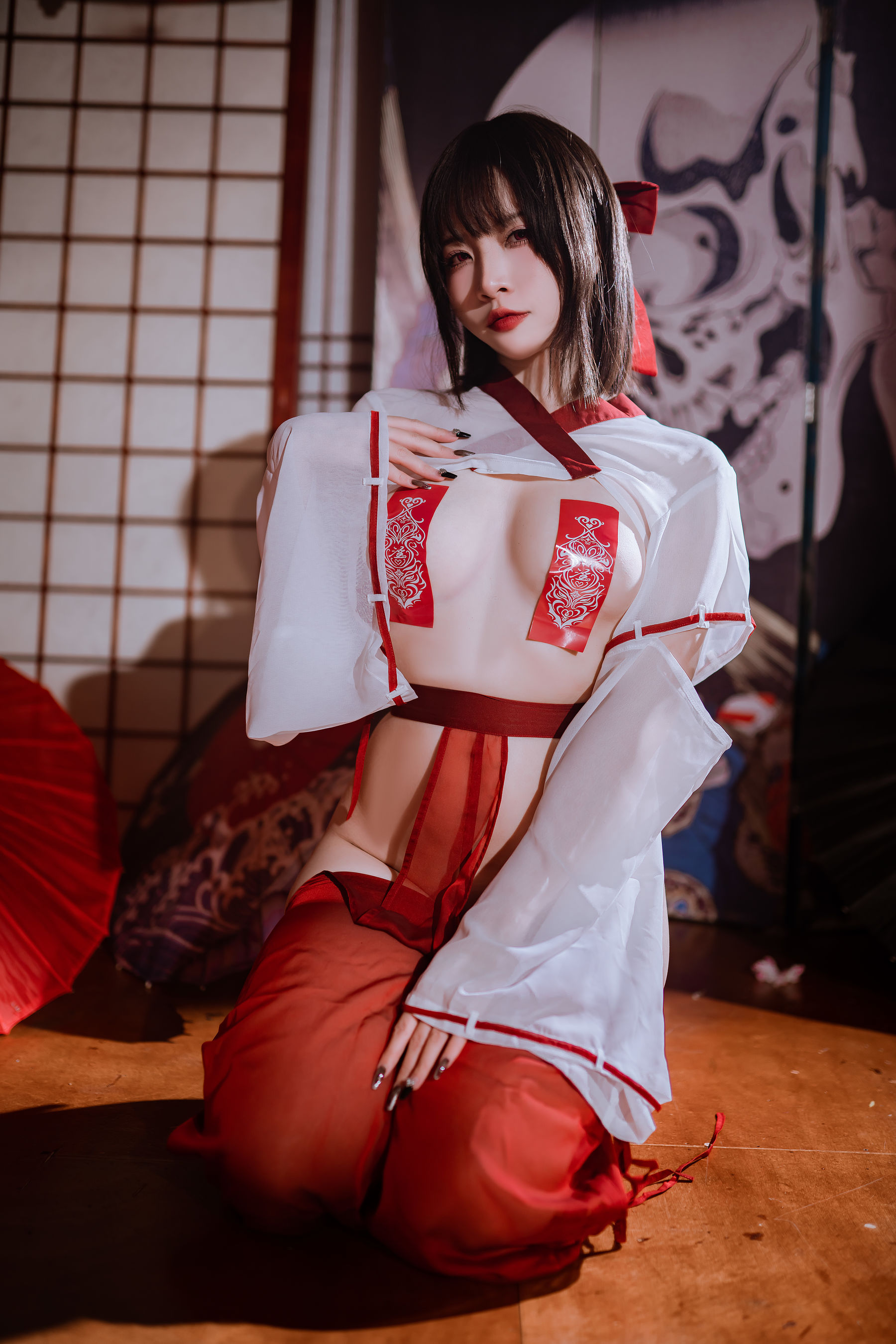 人气Coser二佐Nisa 私房巫女