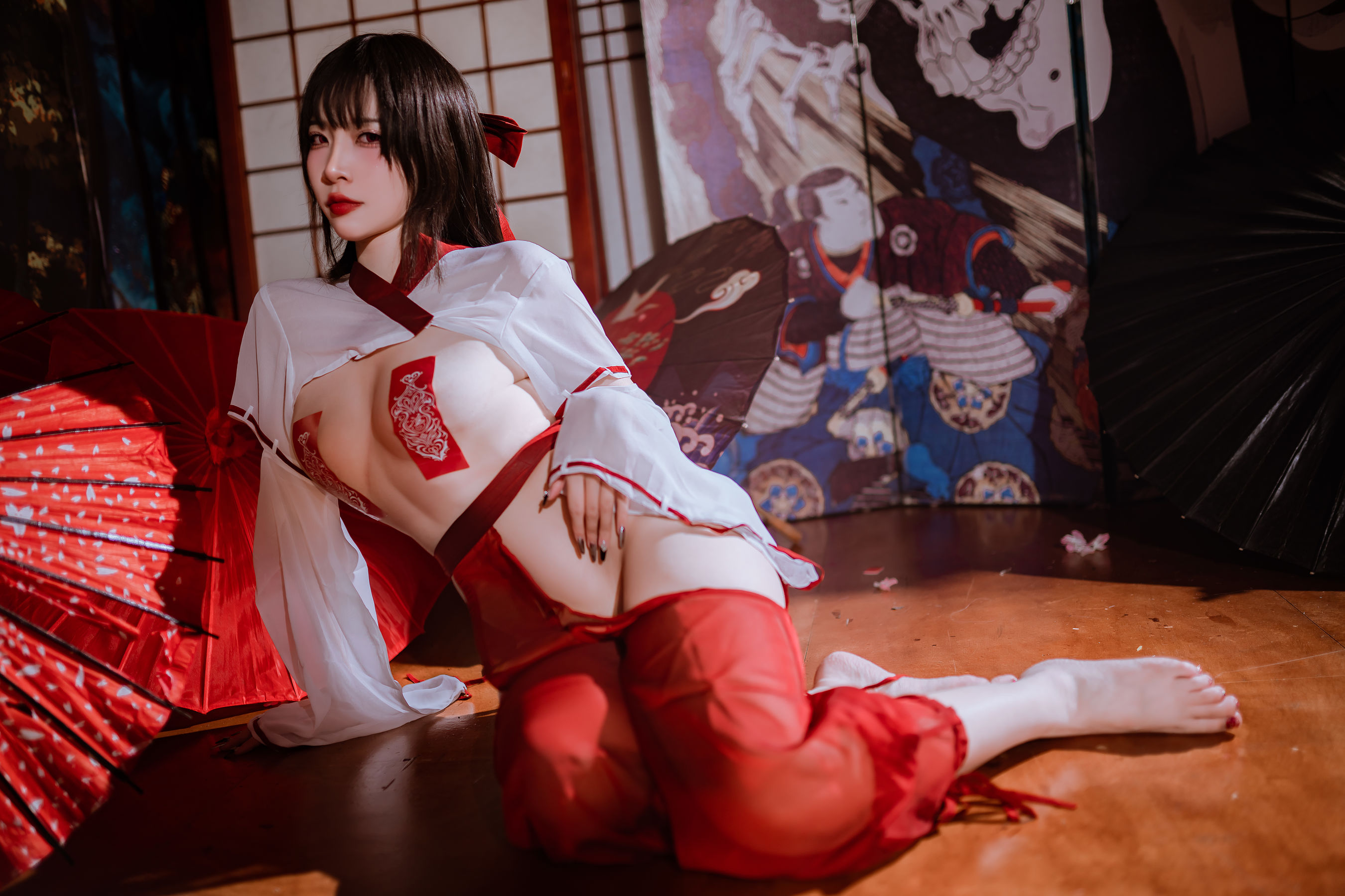 人气Coser二佐Nisa 私房巫女
