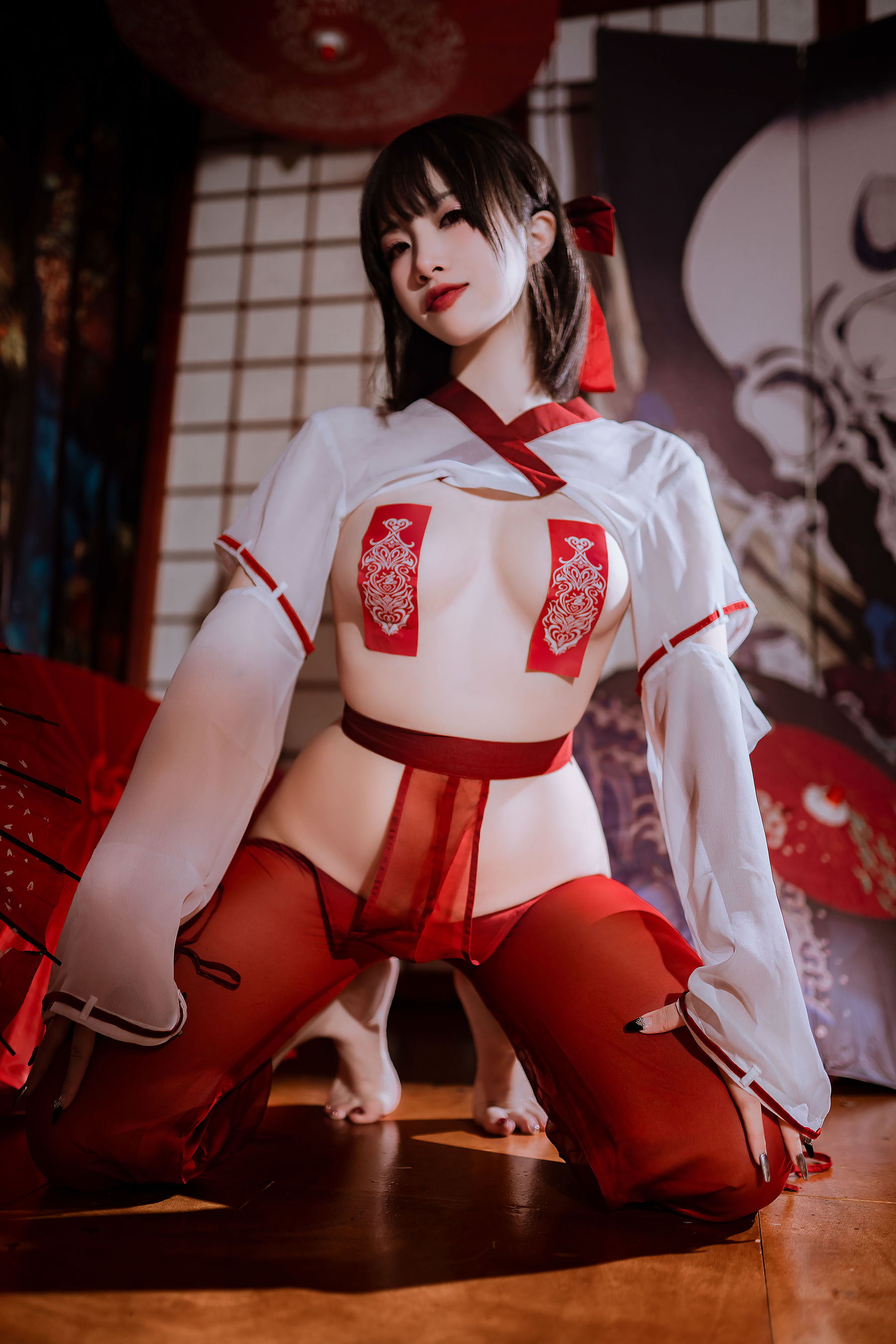 人气Coser二佐Nisa 私房巫女