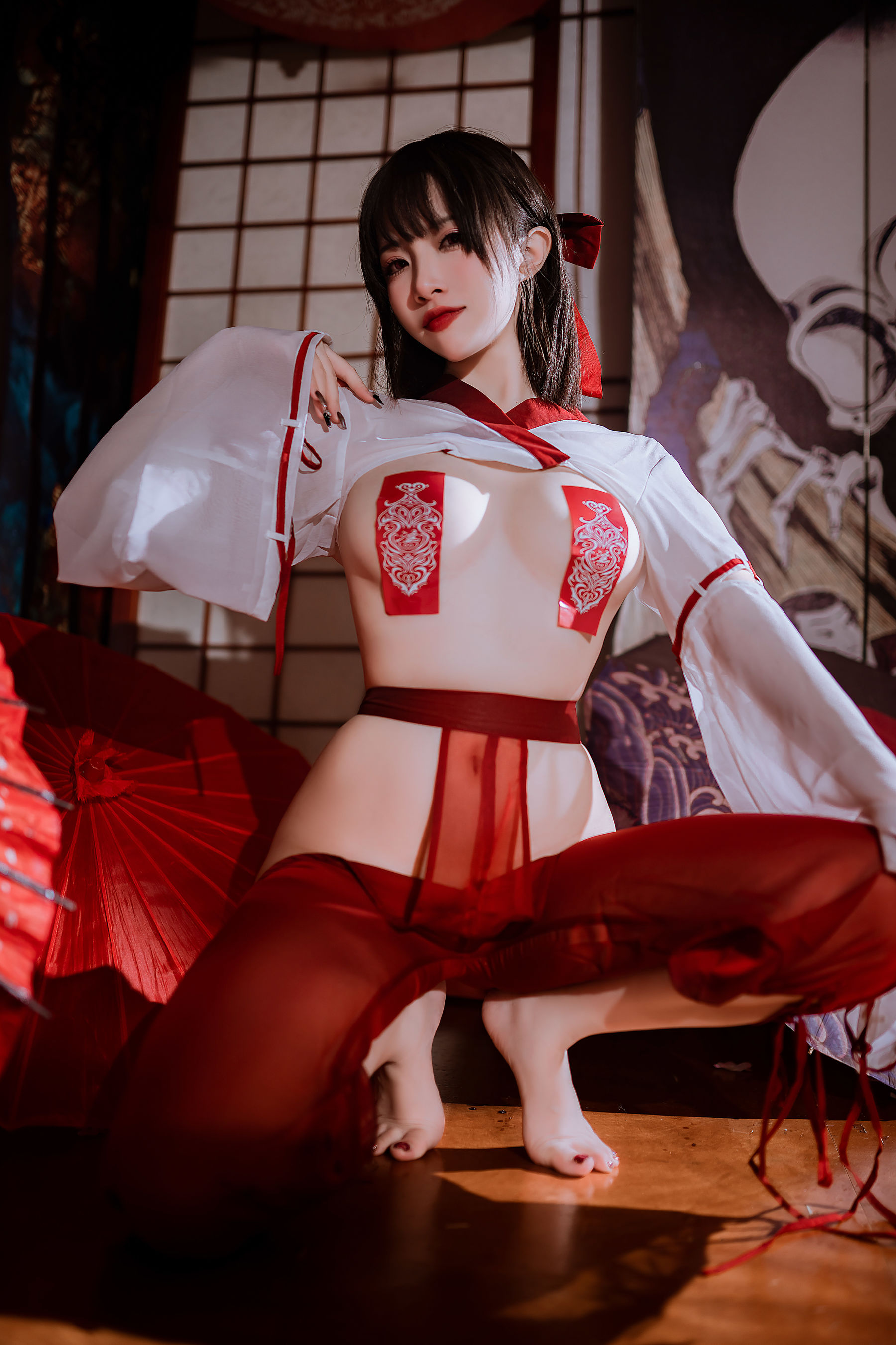 人气Coser二佐Nisa 私房巫女