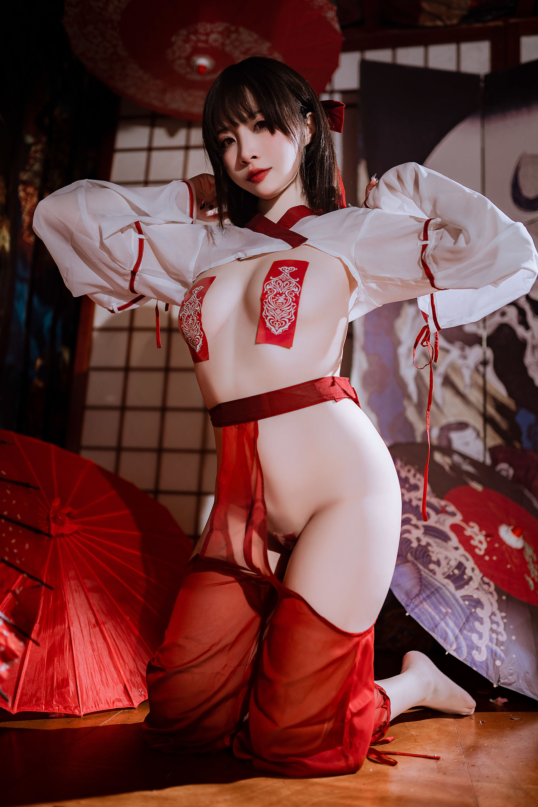 人气Coser二佐Nisa 私房巫女