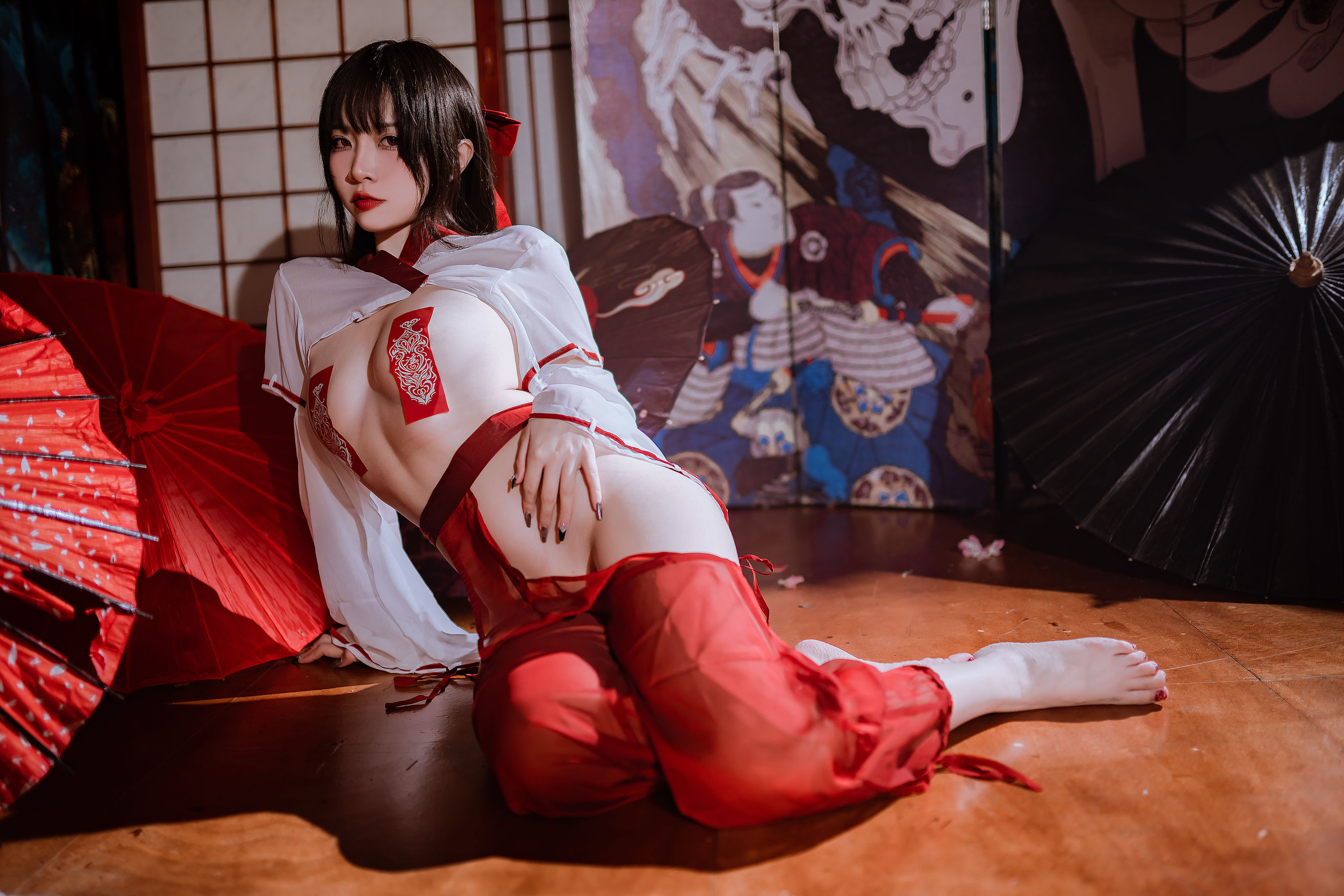 人气Coser二佐Nisa 私房巫女