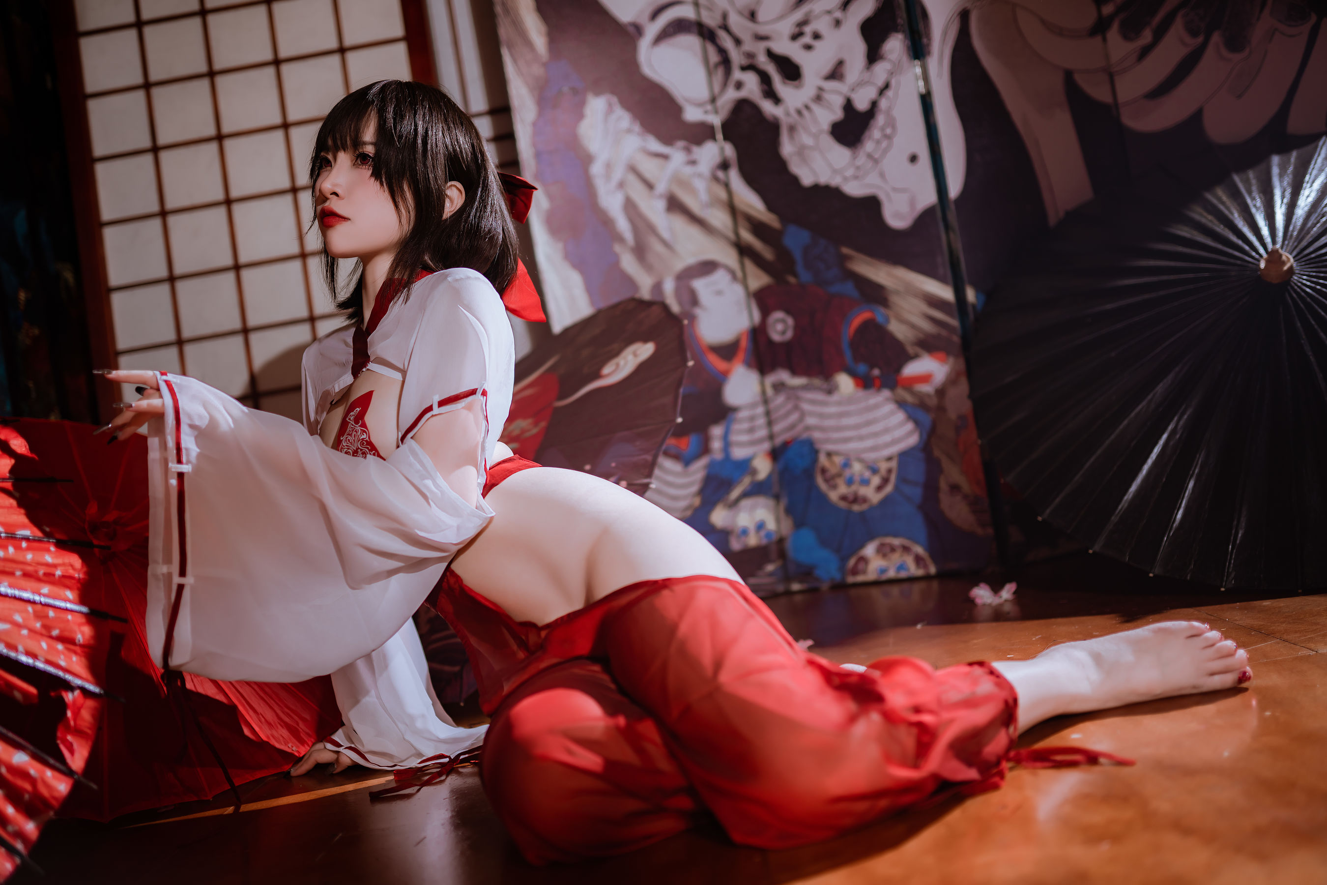 人气Coser二佐Nisa 私房巫女