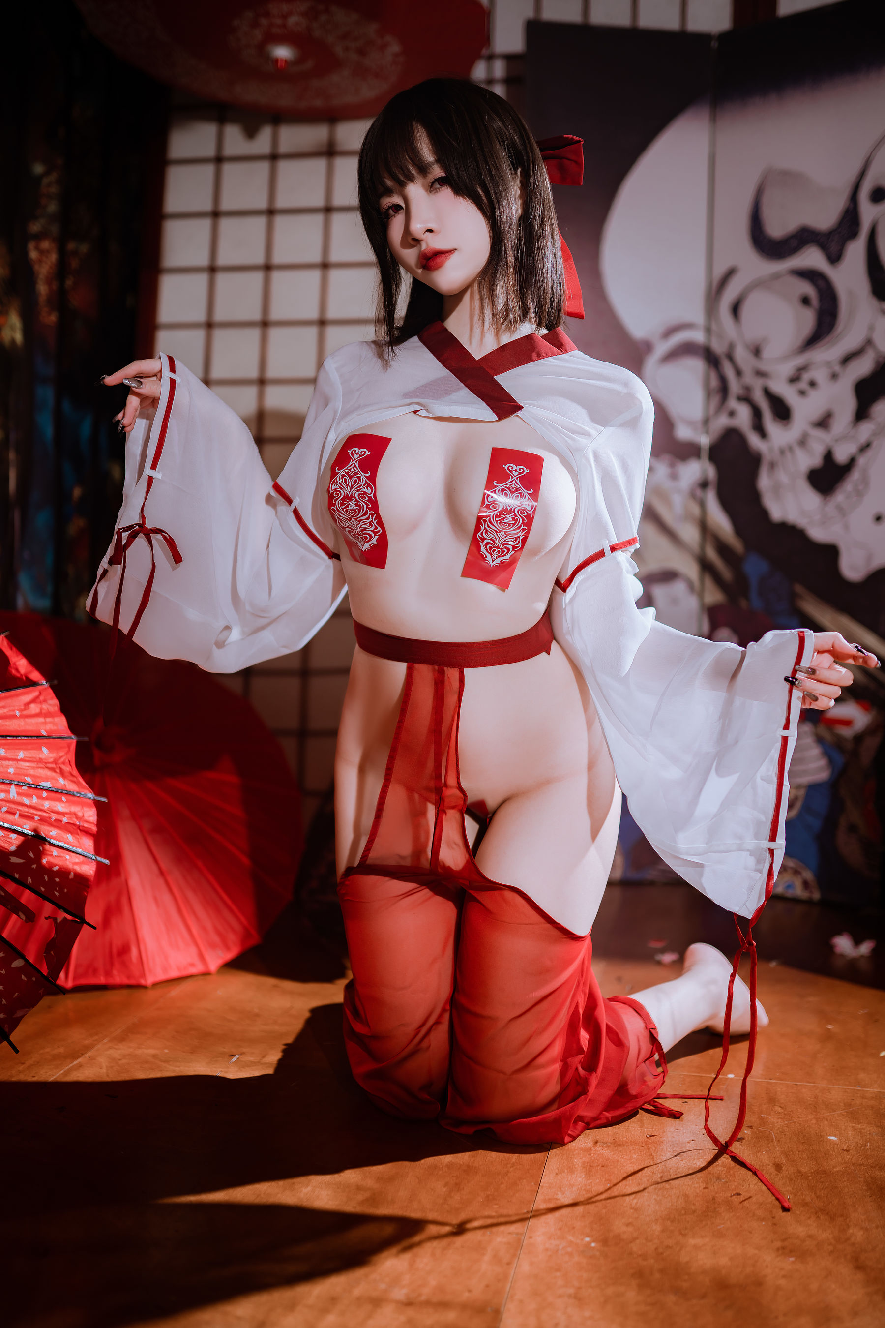 人气Coser二佐Nisa 私房巫女