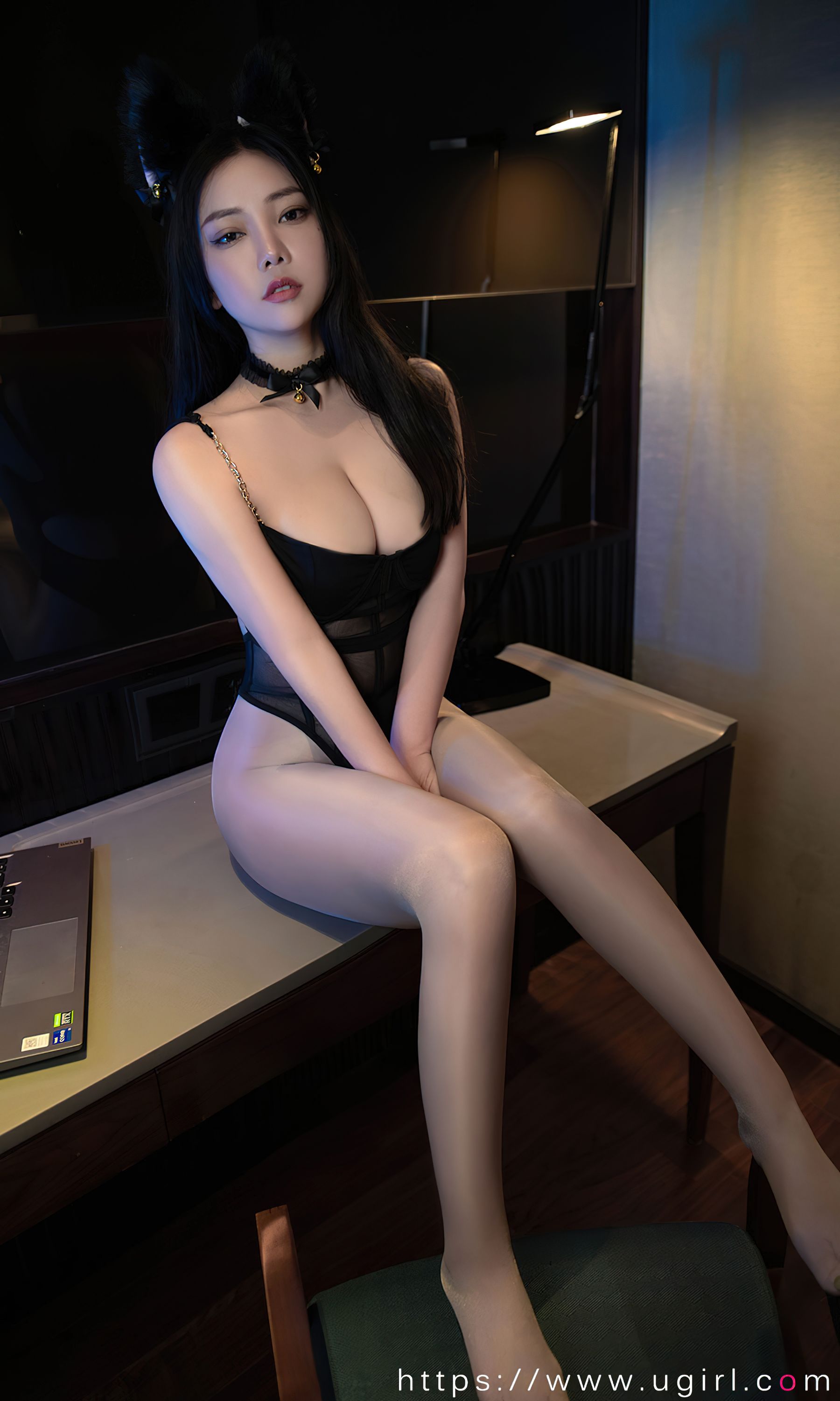 [Ugirls]爱尤物 No.2491 暗夜猫娘 Anna苏拉
