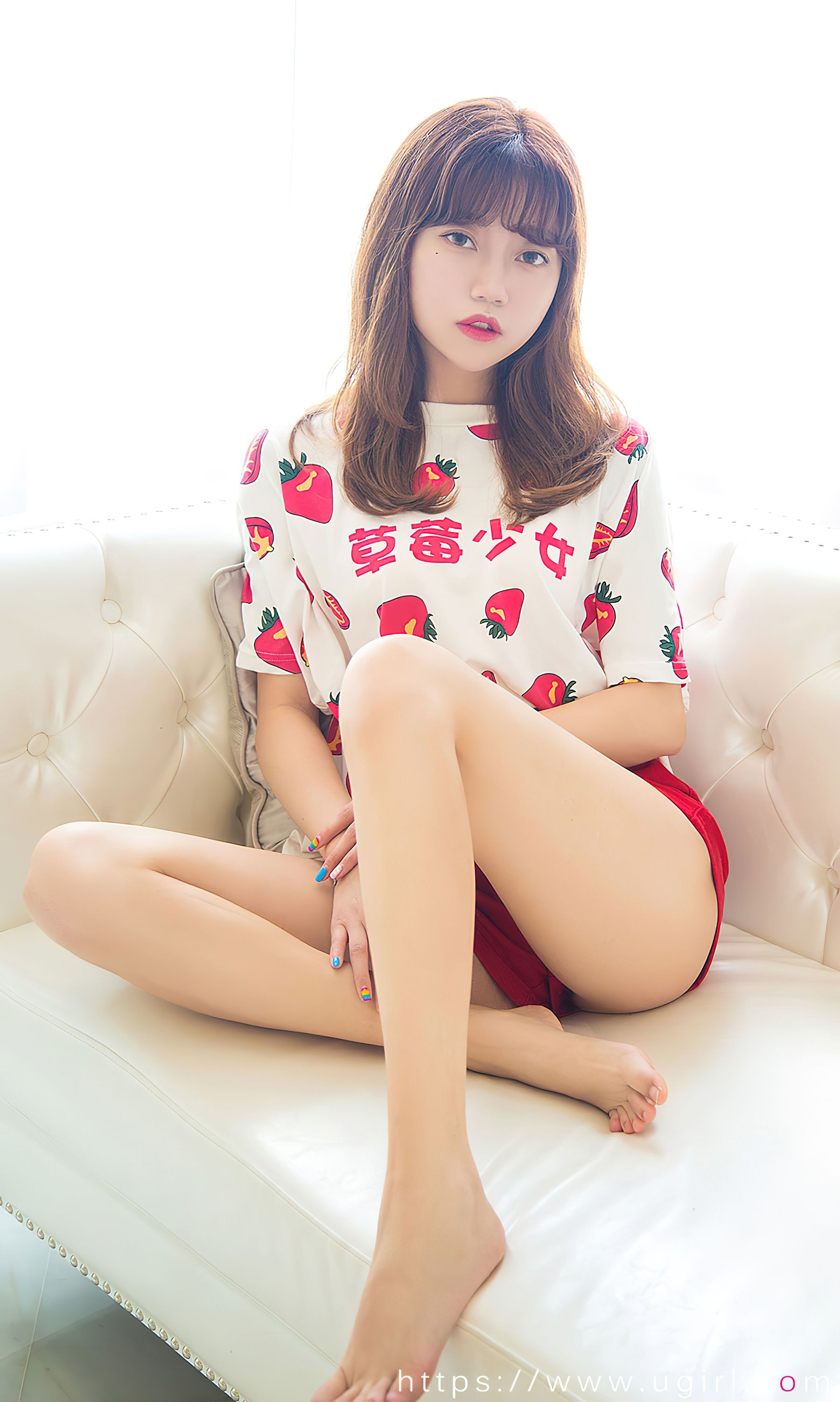 [Ugirls]爱尤物 No.2495 甜心 草莓少女