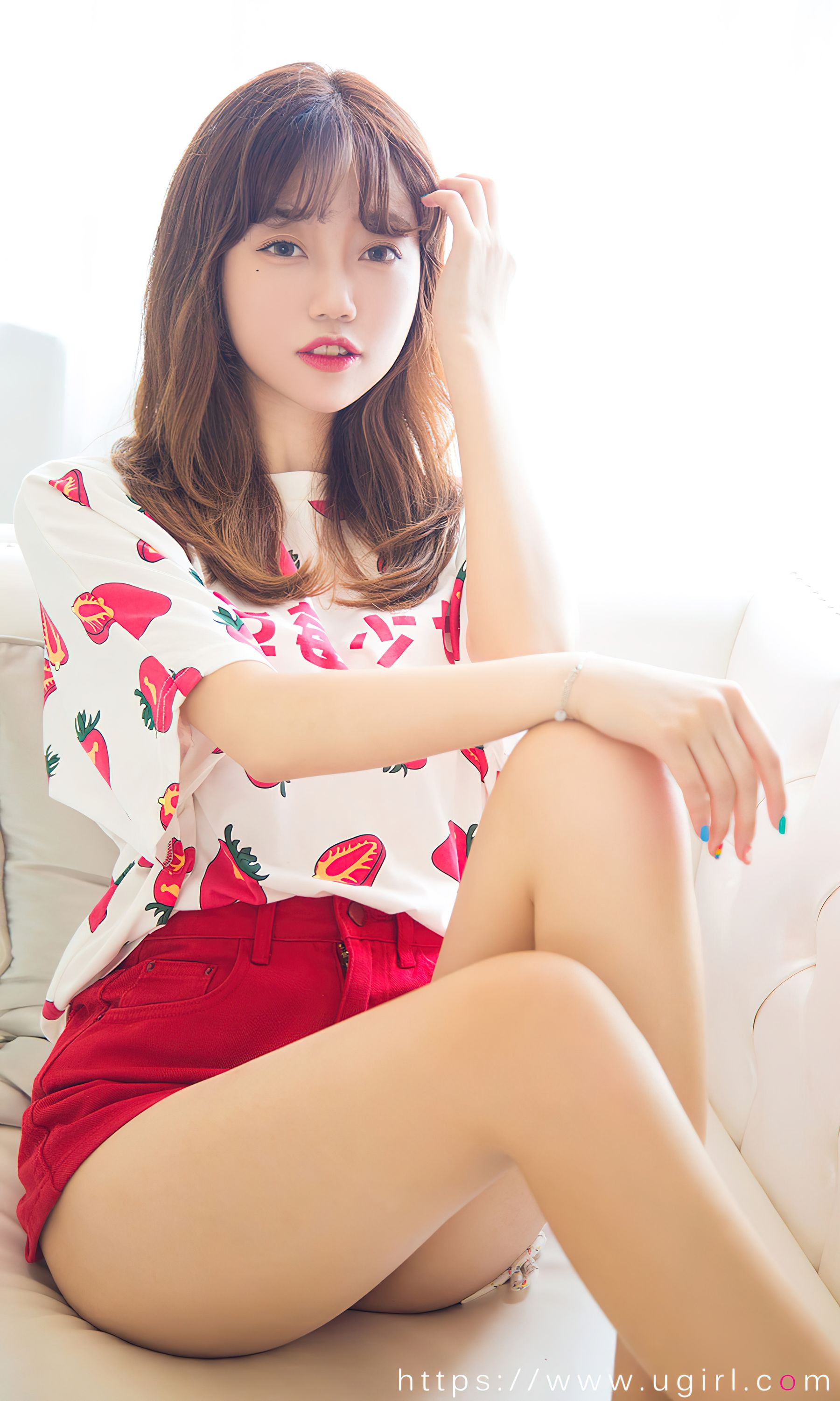 [Ugirls]爱尤物 No.2495 甜心 草莓少女