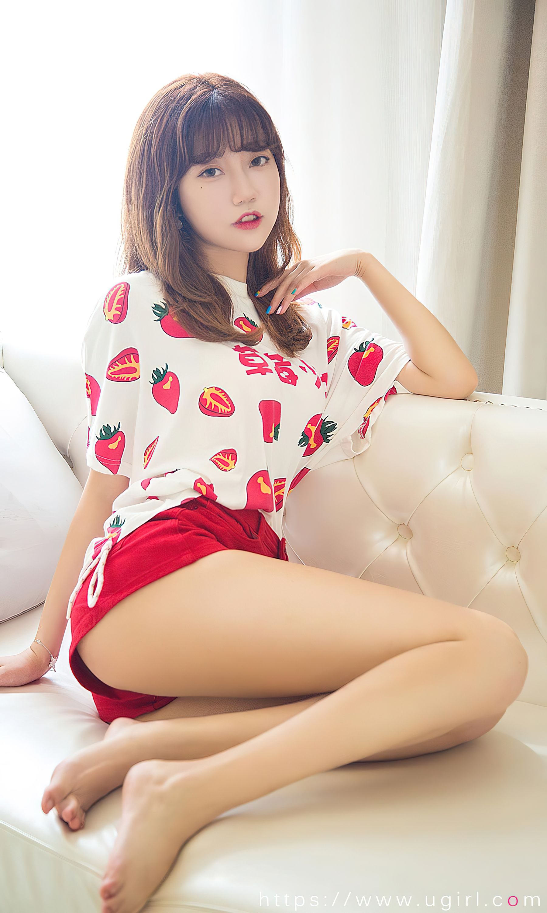 [Ugirls]爱尤物 No.2495 甜心 草莓少女