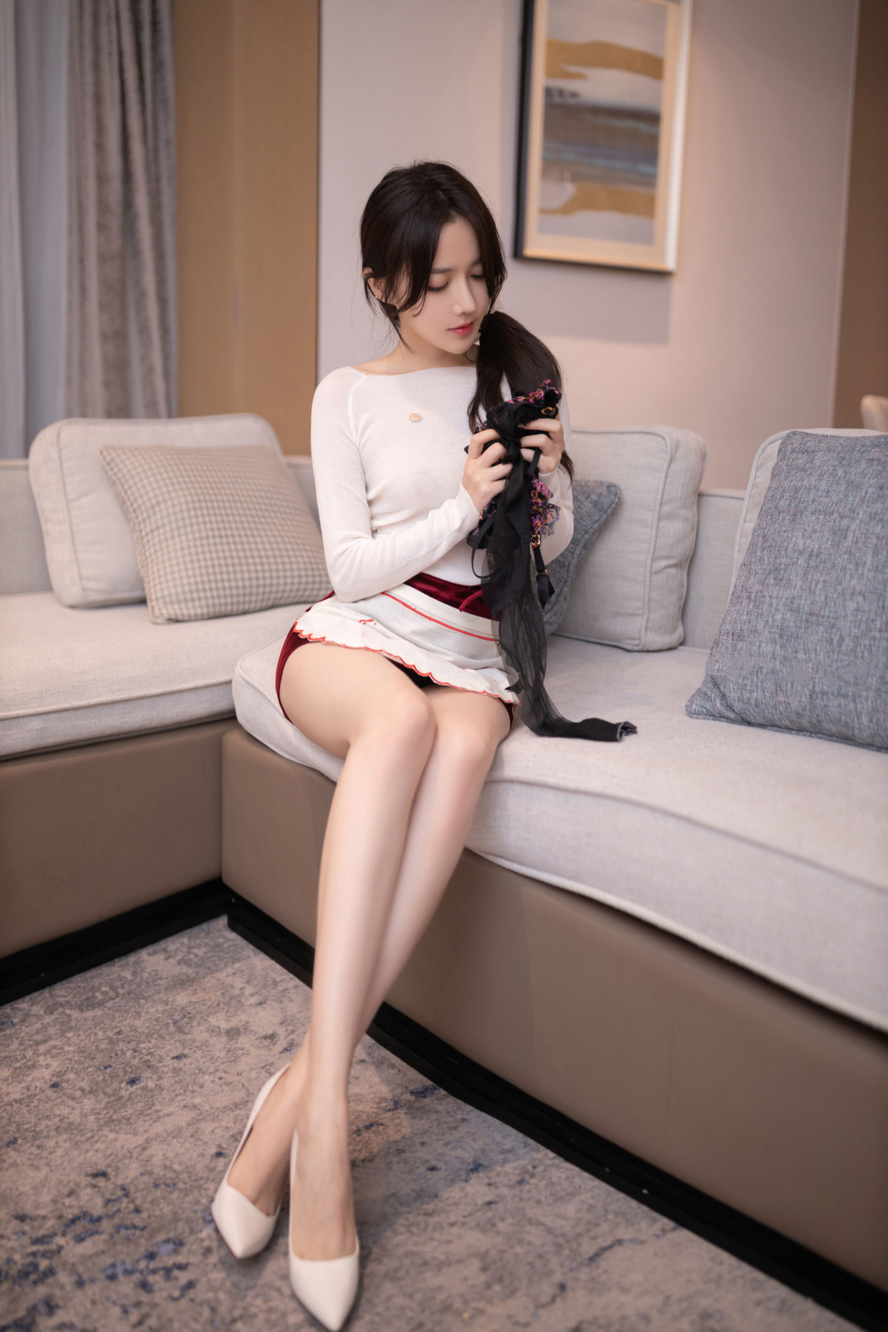 鱼子酱暗牆写真