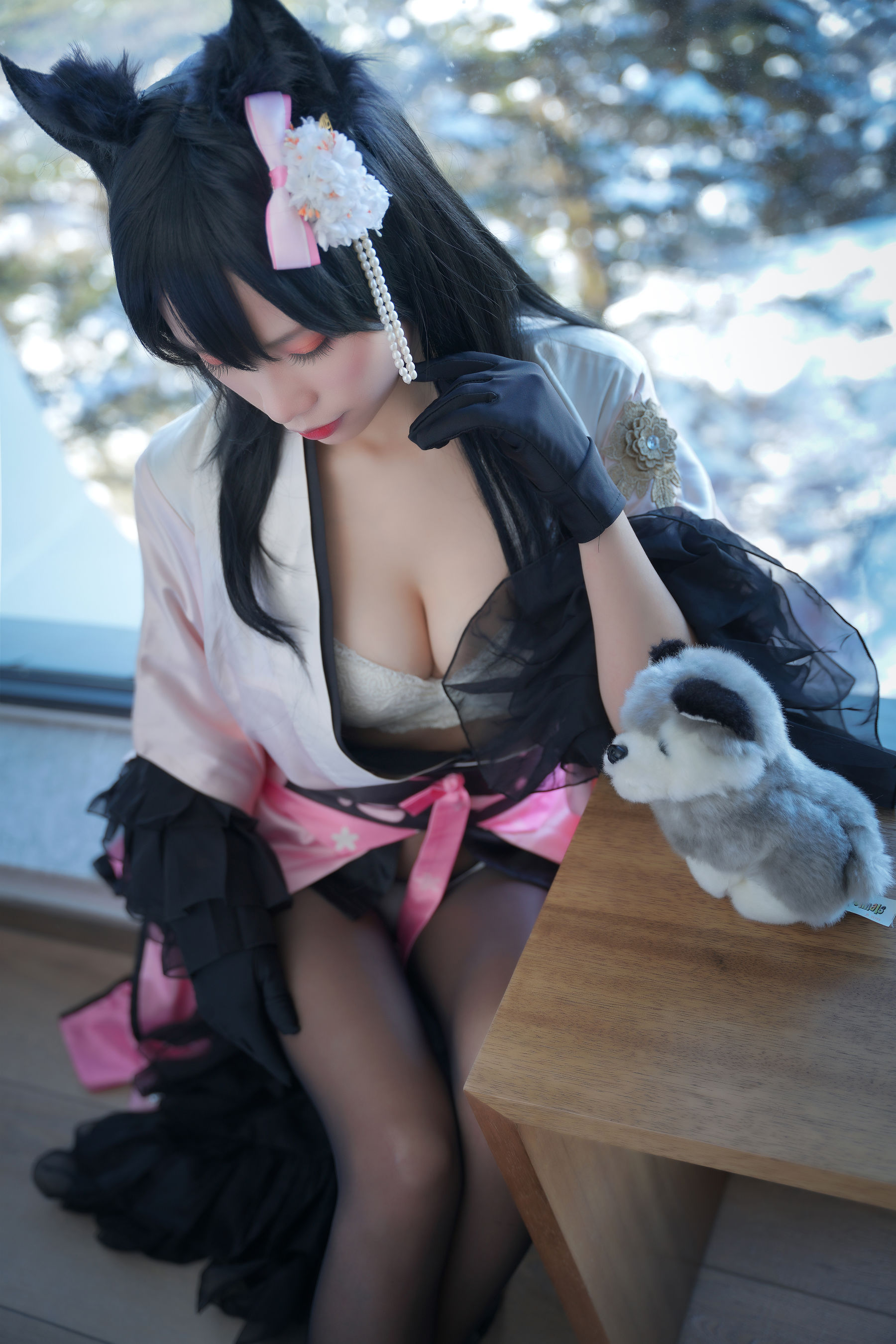 Neko-薇薇 -   爱宕和服