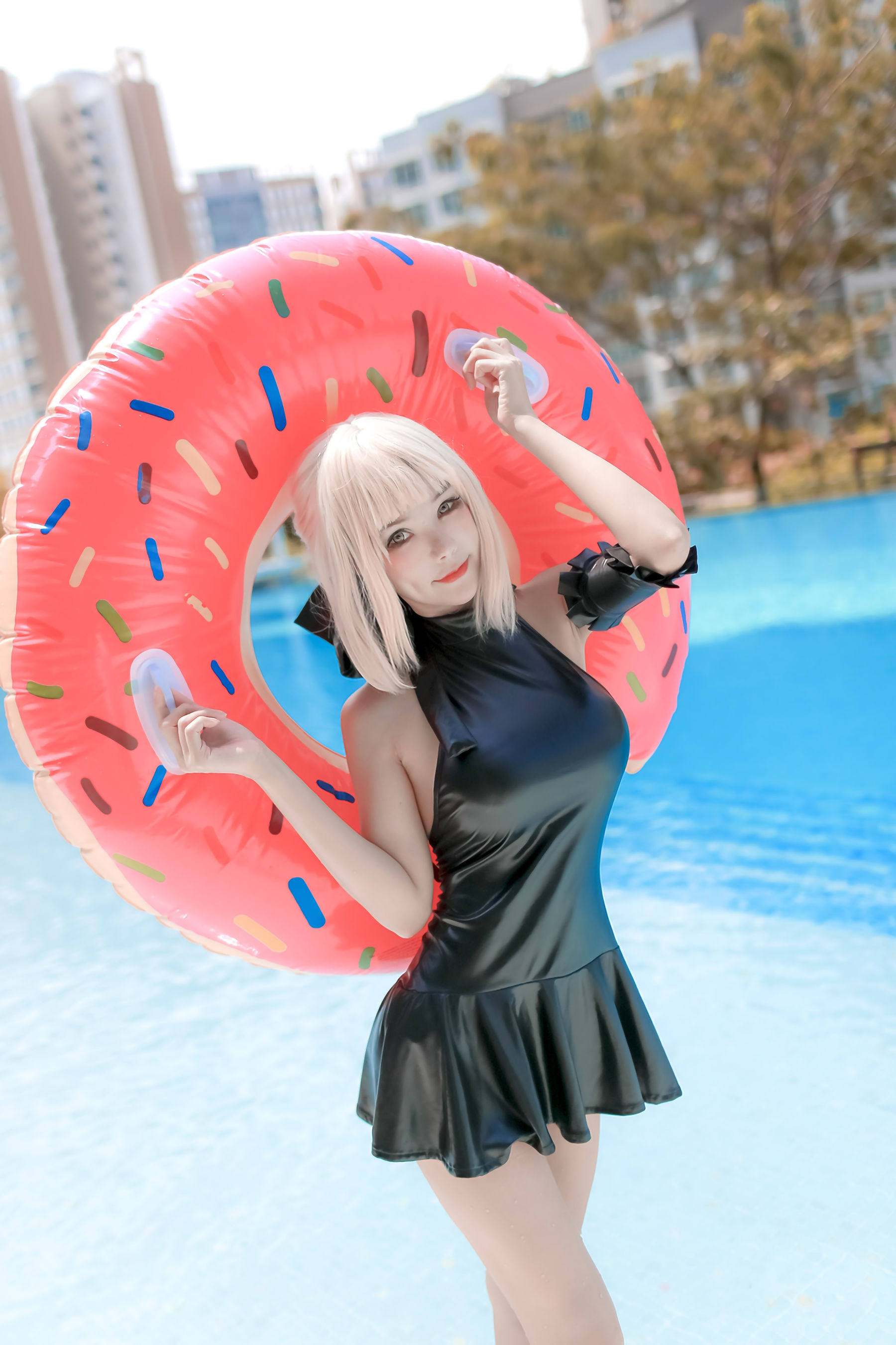 Kitkat Cosplay - 2023.02.21   Saber Alter Swimsuit