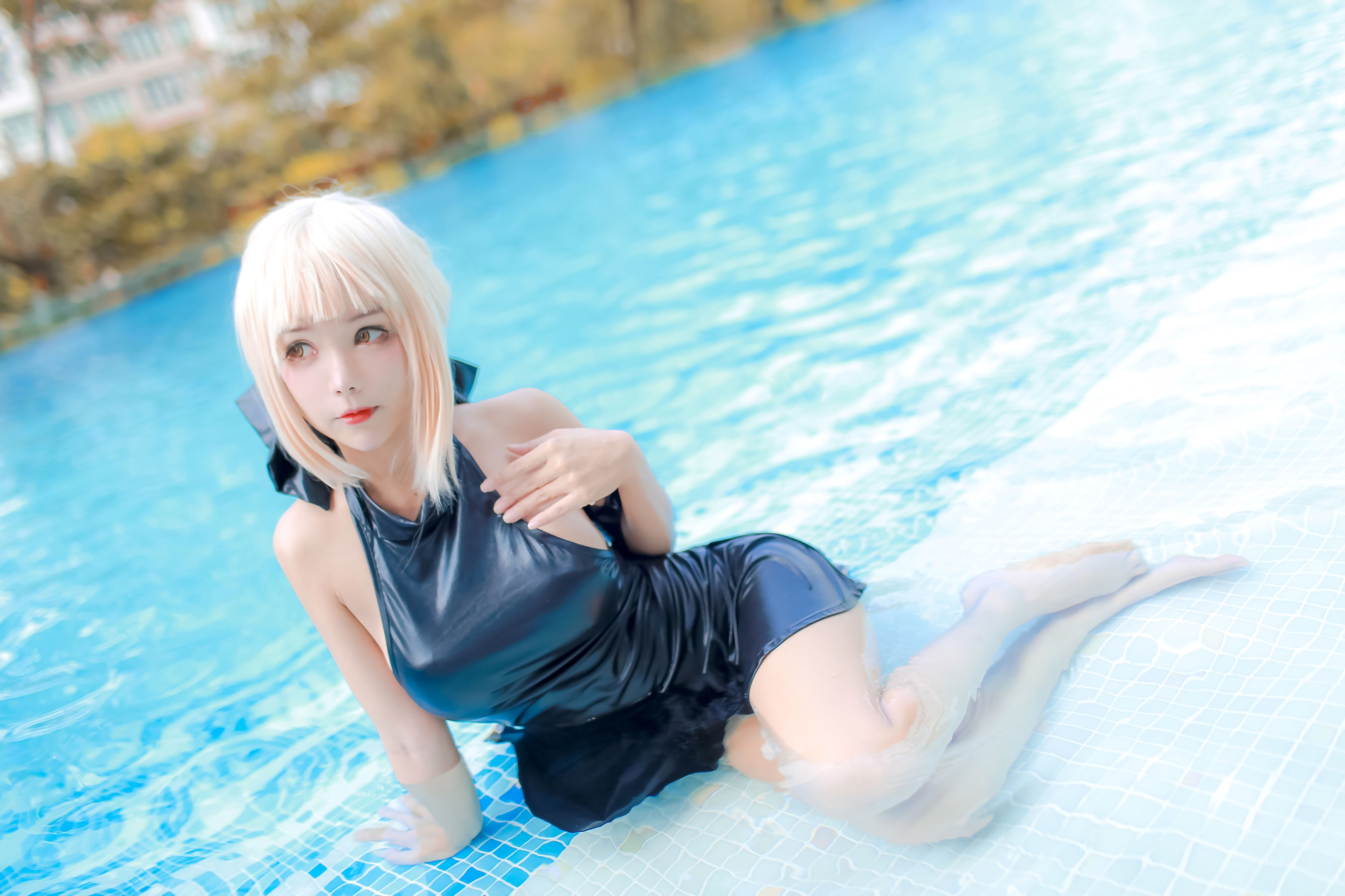 Kitkat Cosplay - 2023.02.21   Saber Alter Swimsuit