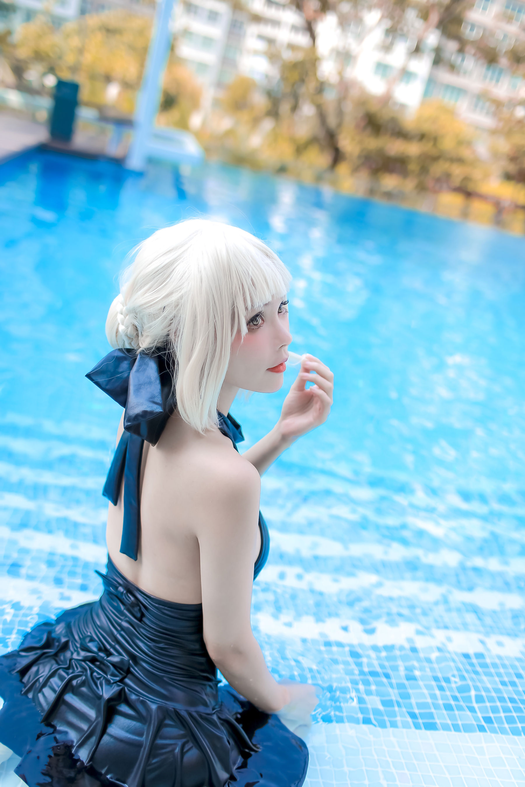 Kitkat Cosplay - 2023.02.21   Saber Alter Swimsuit