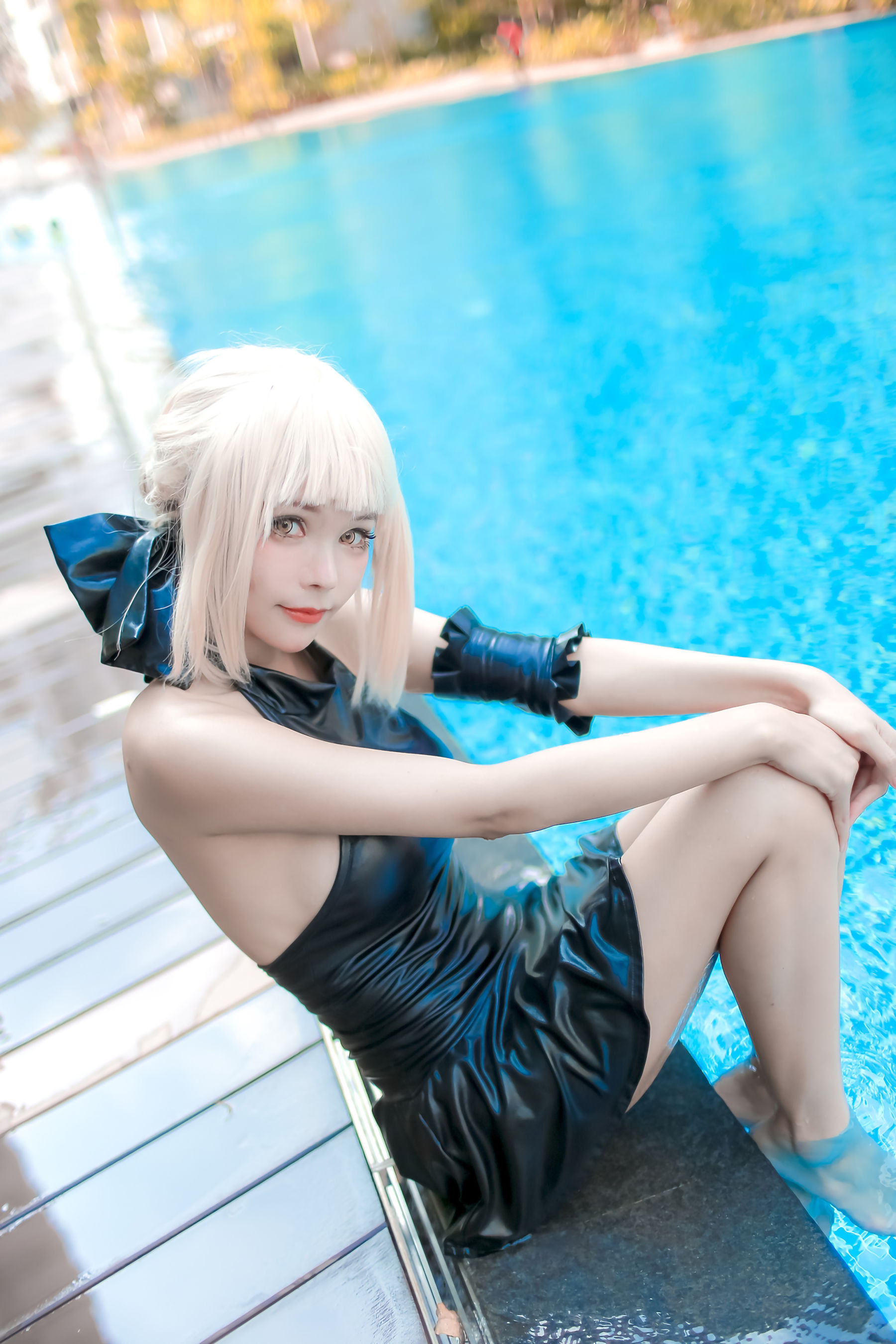 Kitkat Cosplay - 2023.02.21   Saber Alter Swimsuit