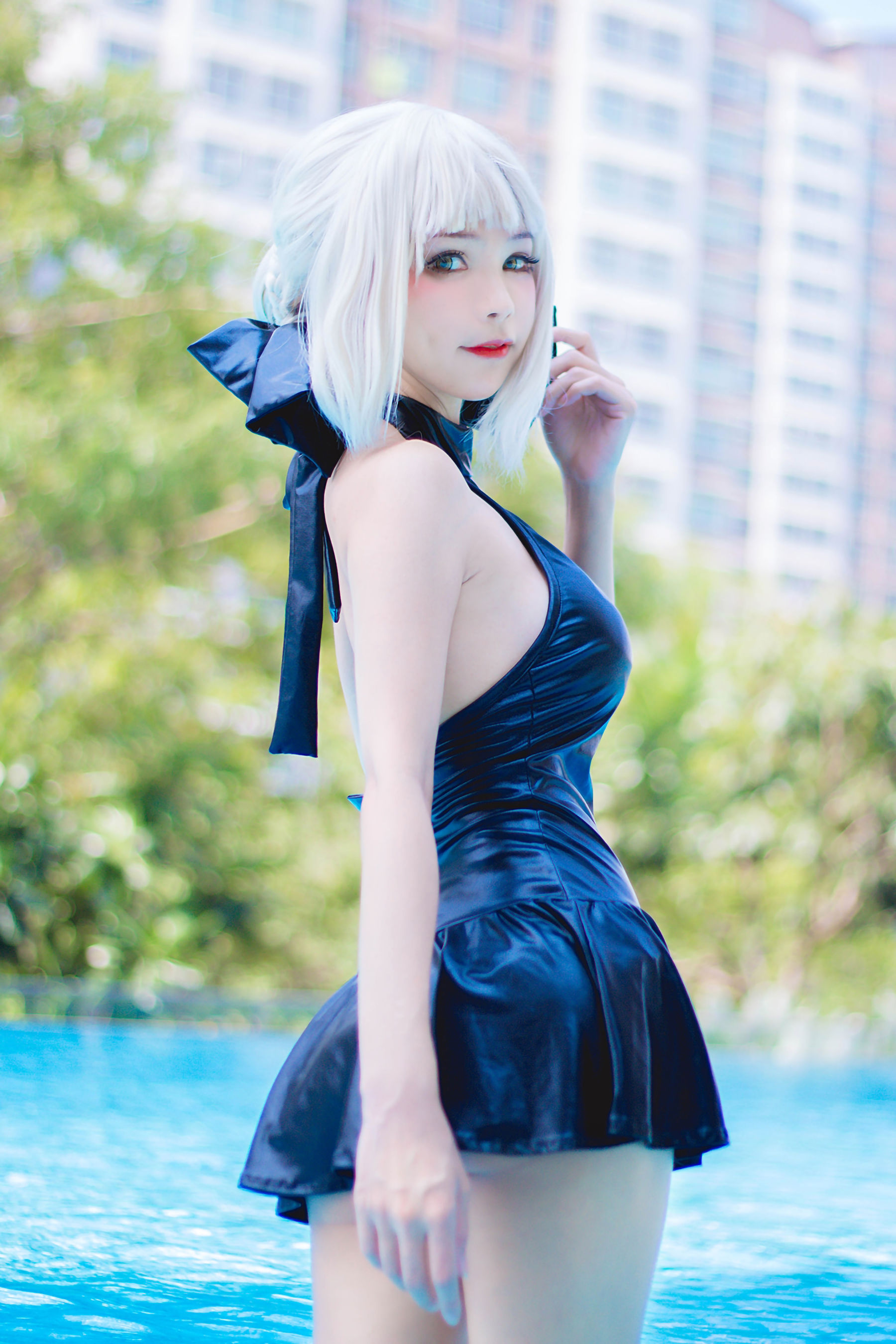 Kitkat Cosplay - 2023.02.21   Saber Alter Swimsuit