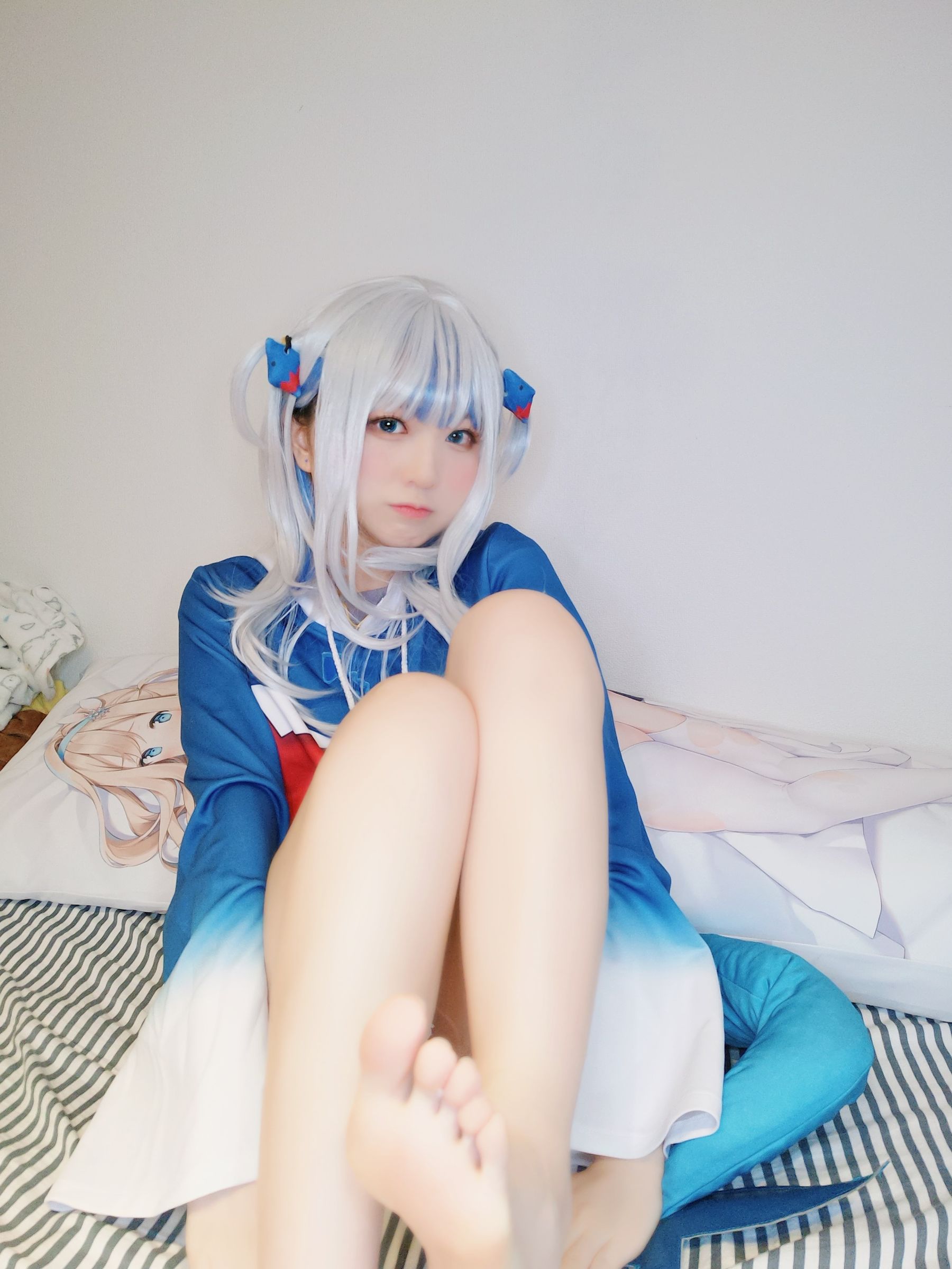 Yuki亭 -   Gawer gura cosplay